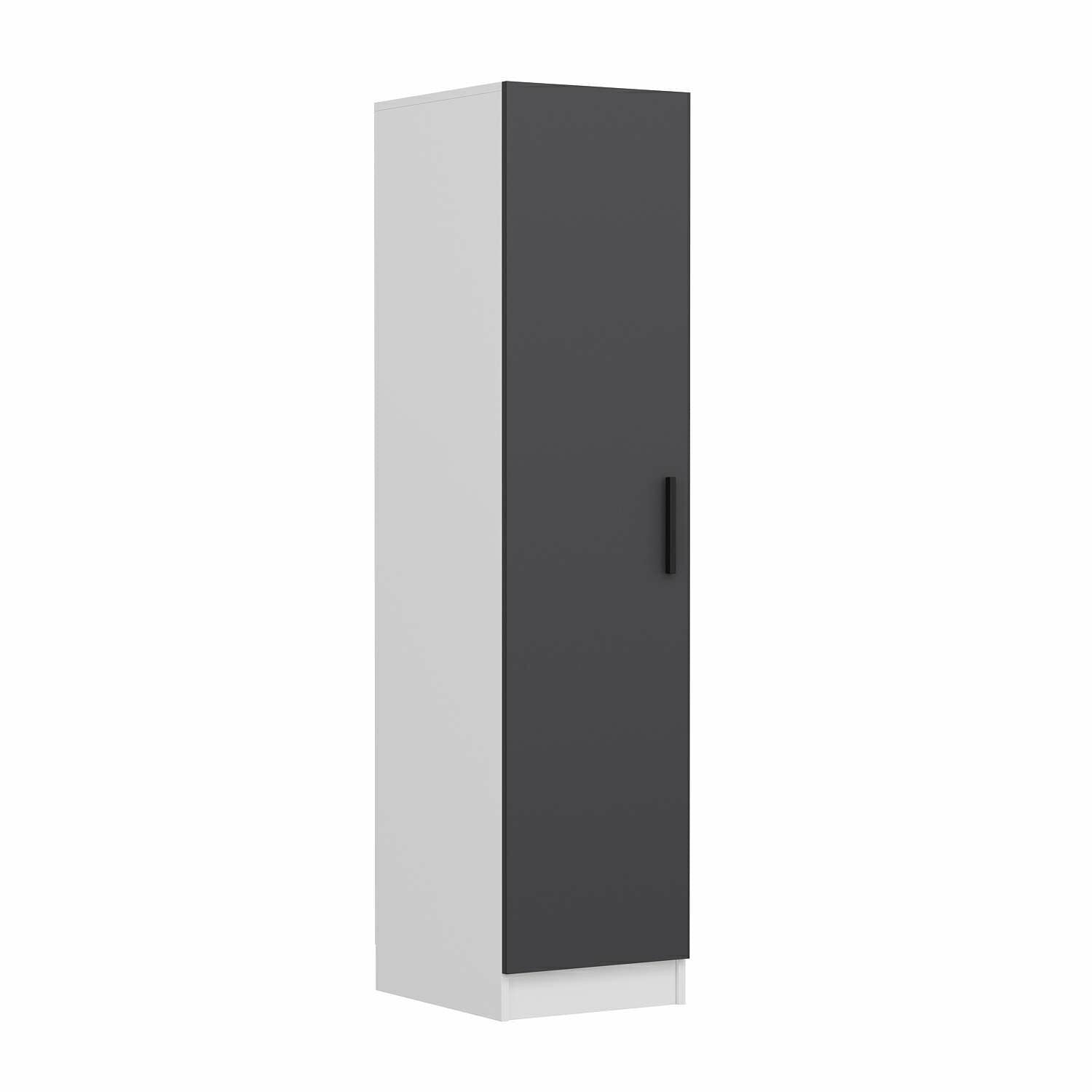 Guarda-roupa-Minar Kale-Antracite
Branco
