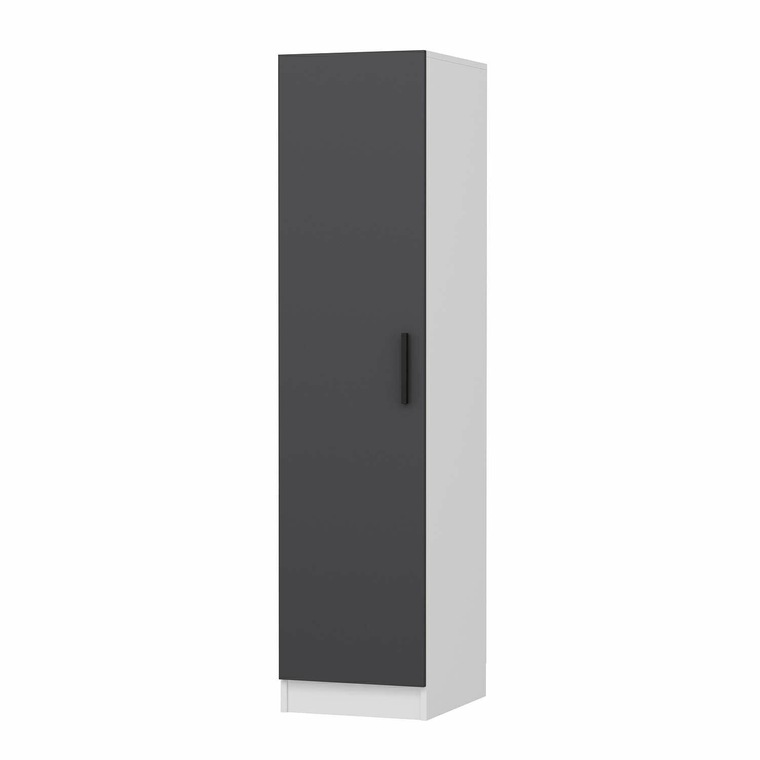Guarda-roupa-Minar Kale-Antracite
Branco