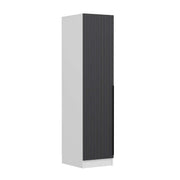 Guarda-roupa-Minar Kale-Antracite
Branco