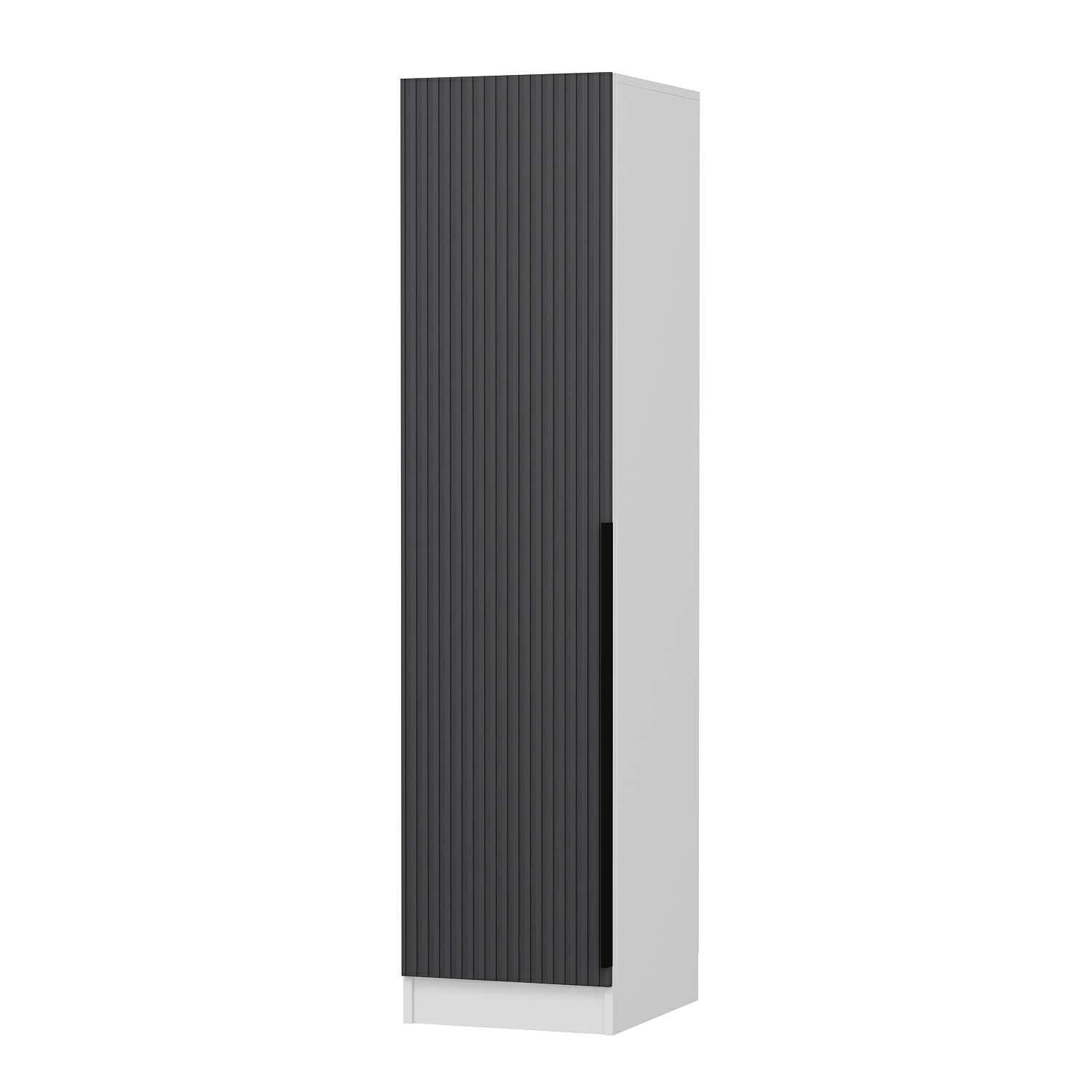 Guarda-roupa-Minar Kale-Antracite
Branco