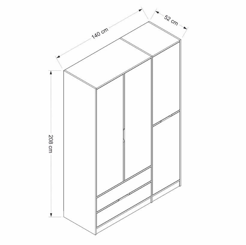 Guarda-roupa-Elina-Antracite
Dore