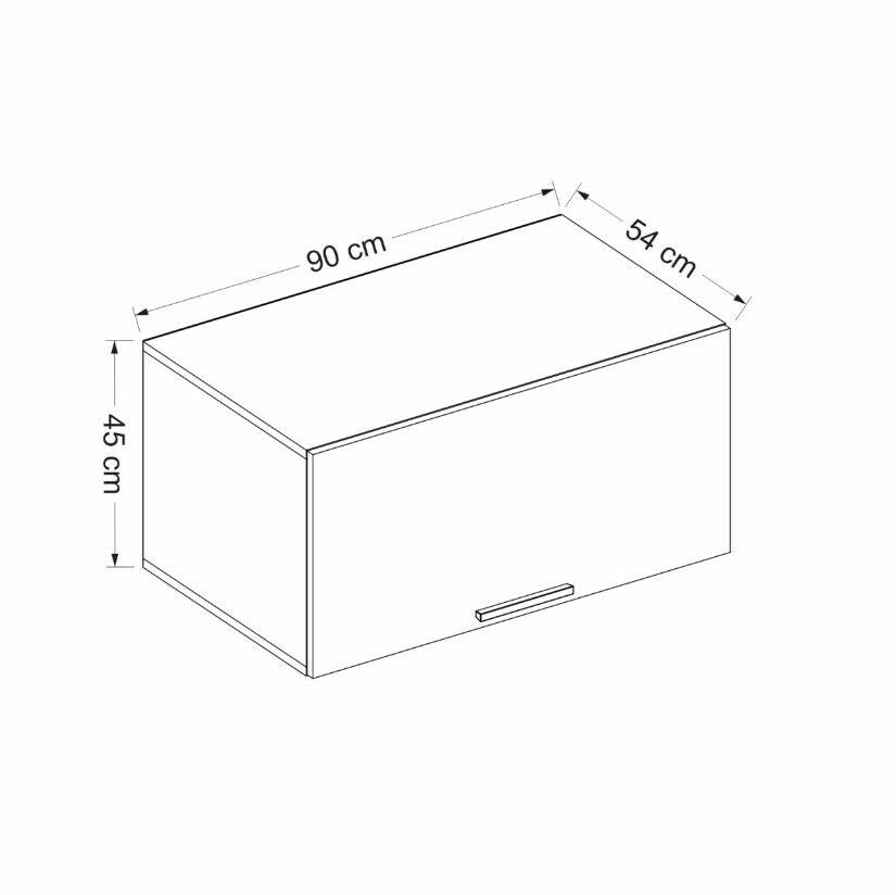 Armário de parede-Y4081-Noz