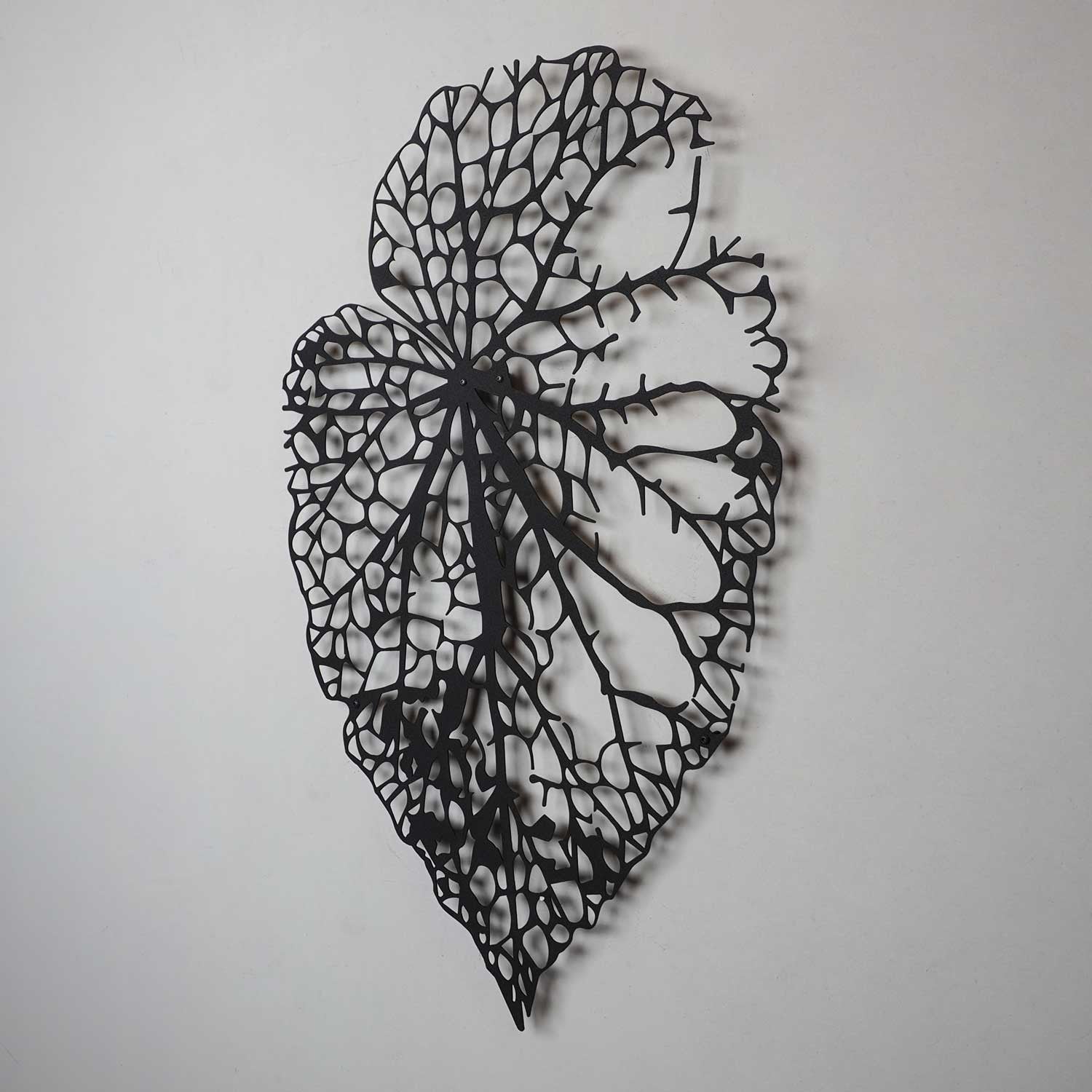 Autumn – Acessório Decorativo de Parede em Aço (1,5 mm) Preto, 45 x 70 cm