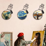 Art Potion Conjunto de 3 Arte de Parede em Metal — Multicor, 38 x 53 cm (3 peças), Aço 100% 1,2 mm