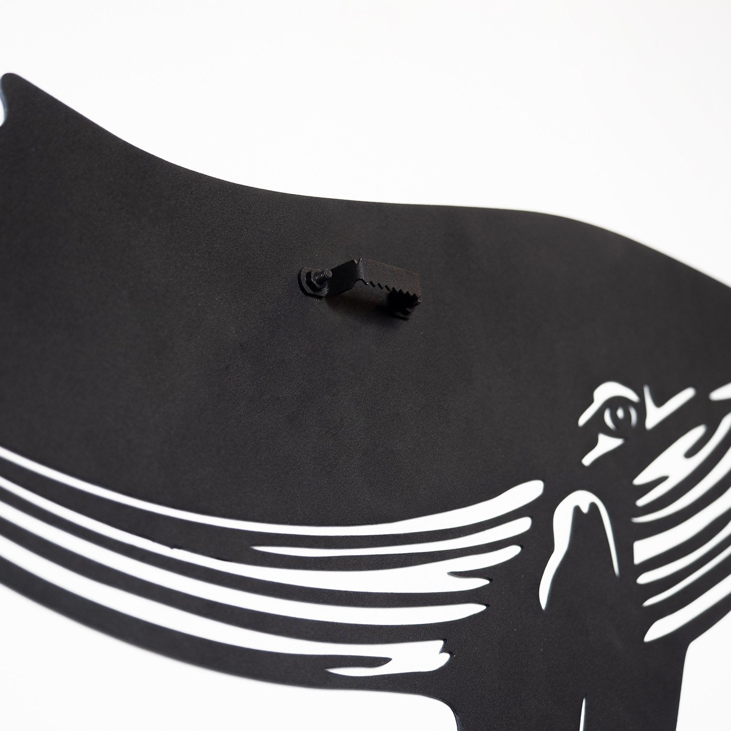 Arte de Parede em Metal Baleia do Recife, Multicolorido, Aço 1,2 mm, 31x94 cm (APT651)