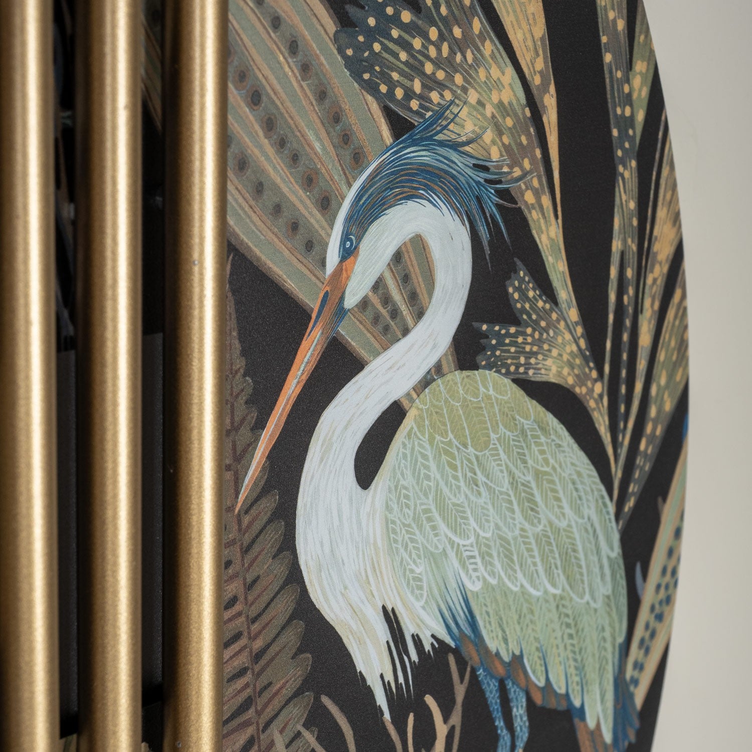 Grus APT778 — Acessório Decorativo de Parede 100% Aço (1,2 mm), Multicolor, 55 x 106 cm