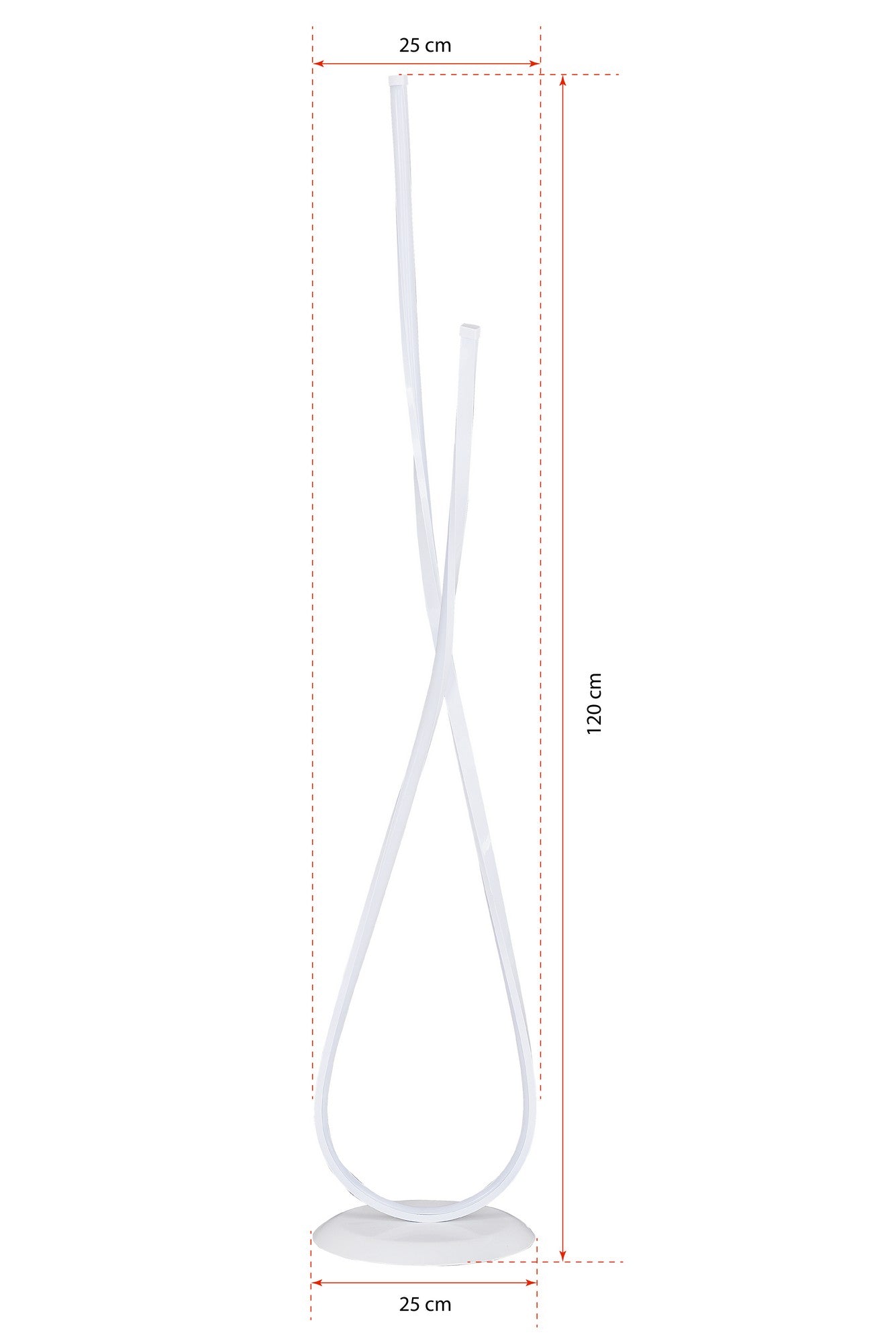 Candeeiro de Pé-Van Gogh White-Multicolorido