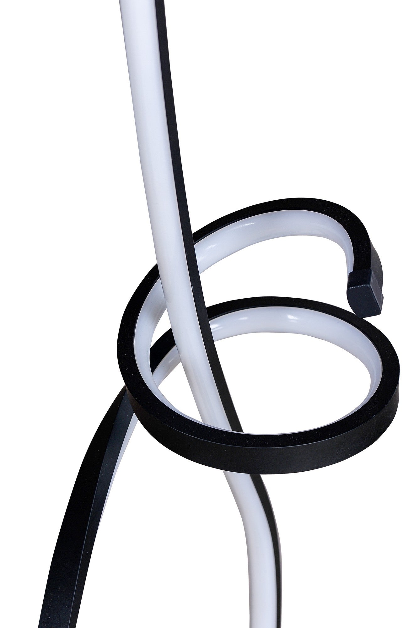 Candeeiro de Pé-Picasso Black-Branco