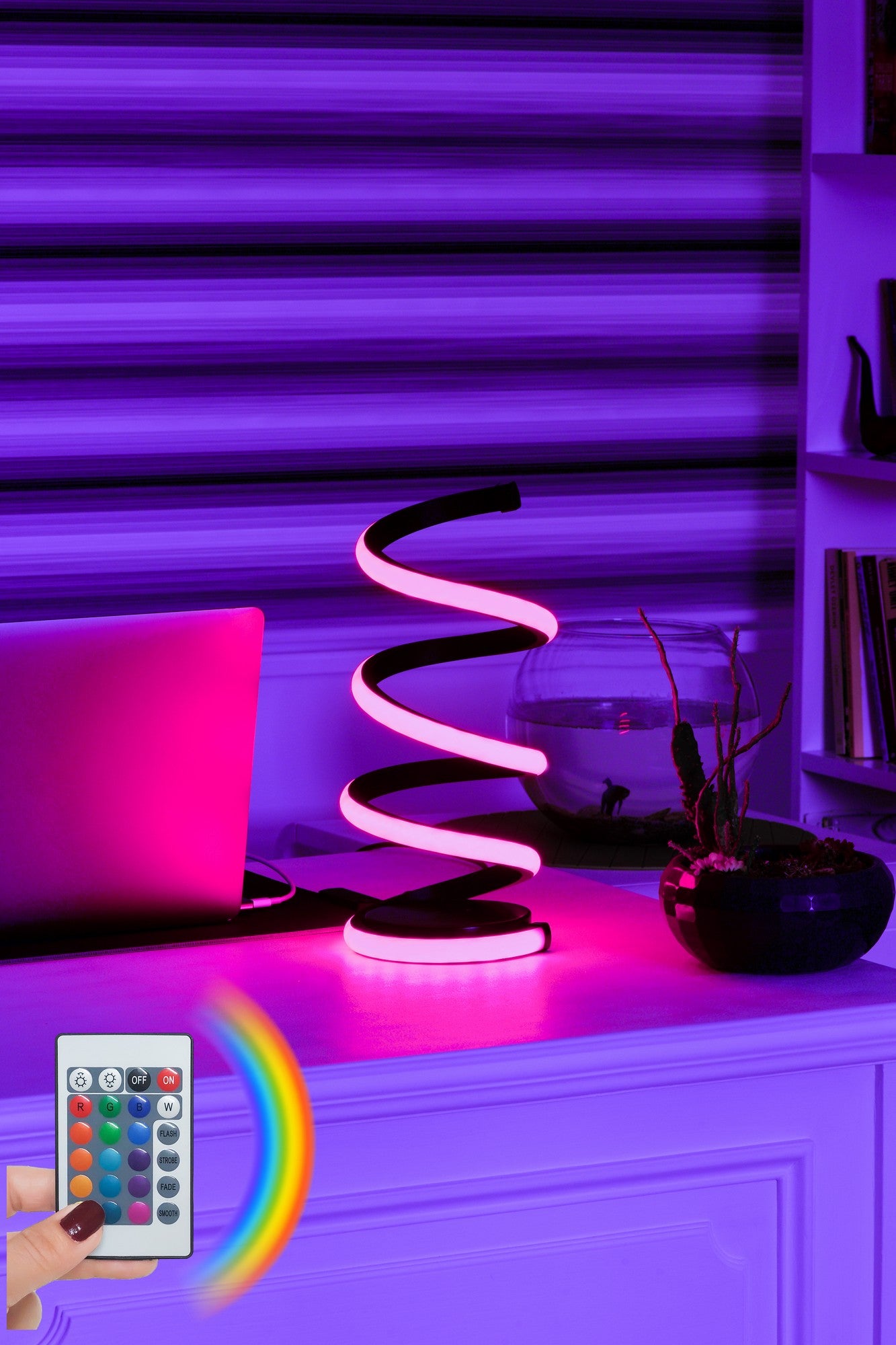 Candeeiro de mesa-Vermeer Black-Multicolorido
