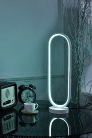 Candeeiro de mesa-Orbitae White-Branco