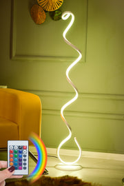 Candeeiro de Pé-Cobra White-Multicolorido