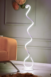 Candeeiro de Pé-Cobra White-Branco