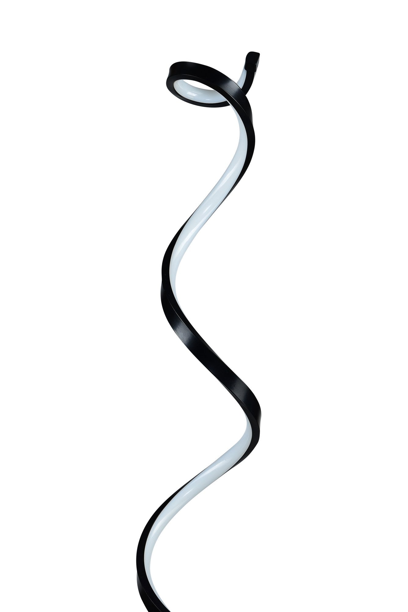 Candeeiro de Pé-Cobra Black-Branco