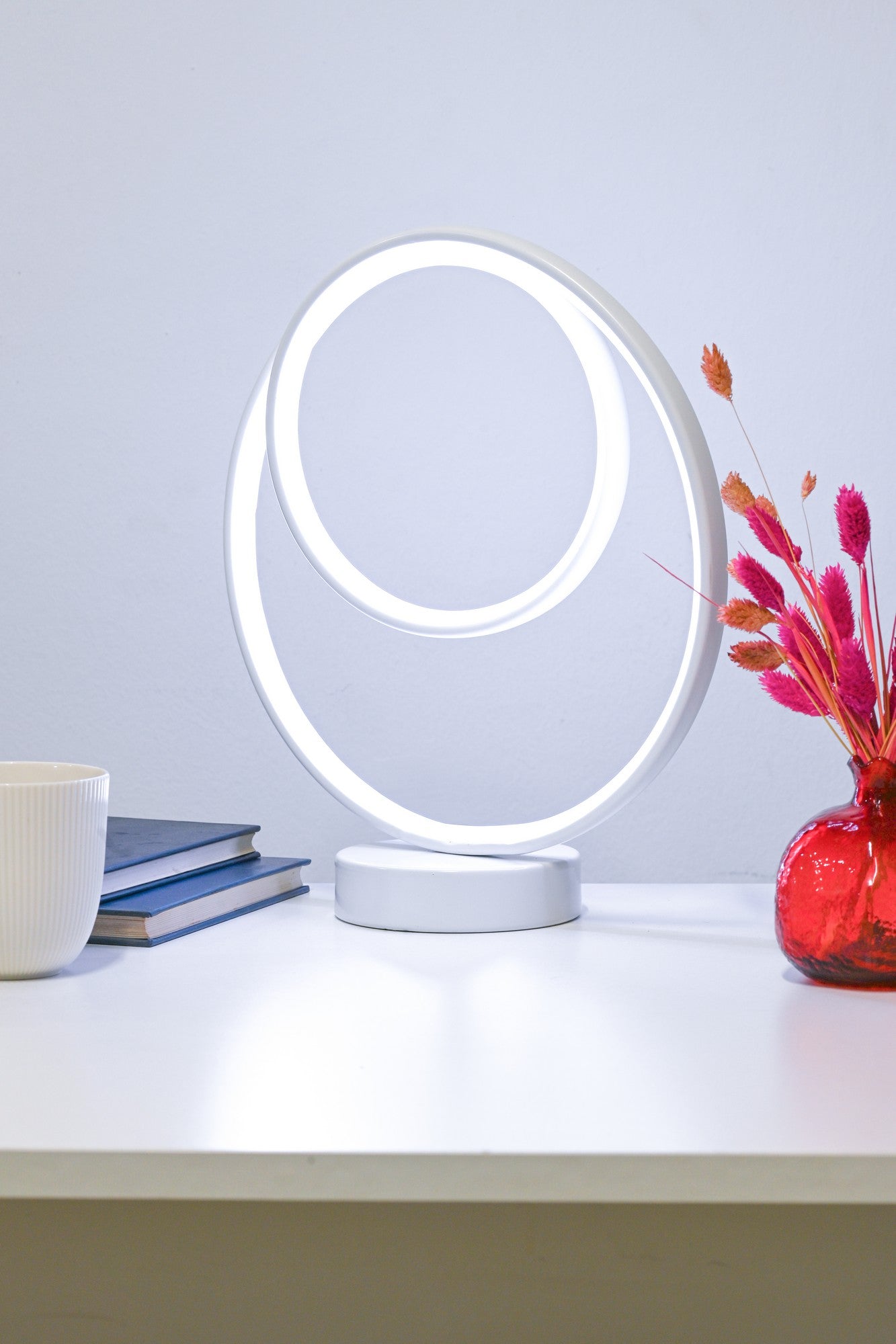 Candeeiro de mesa-Cezanne White-Branco
