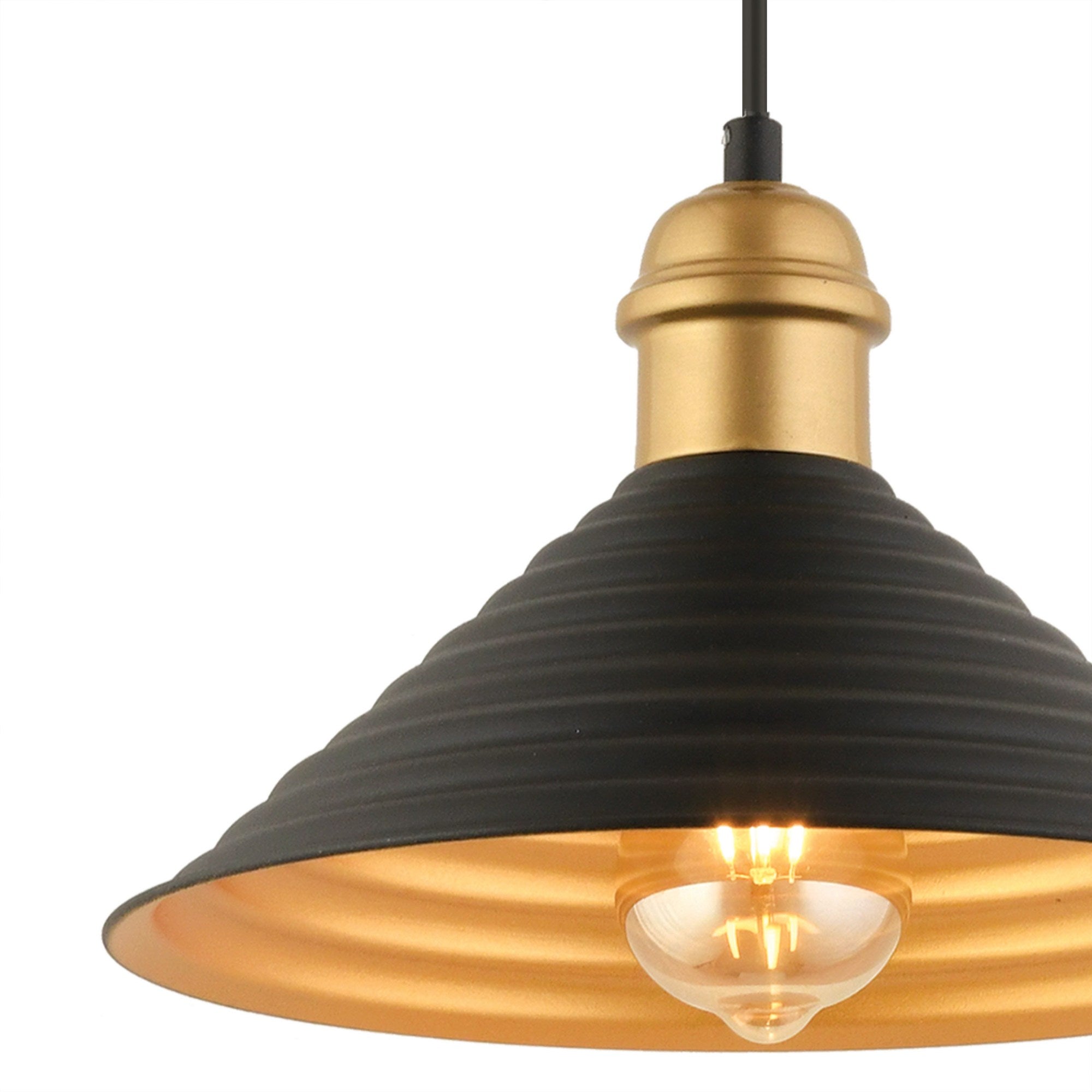 Candeeiro de Teto  - RT - 26 - Preto