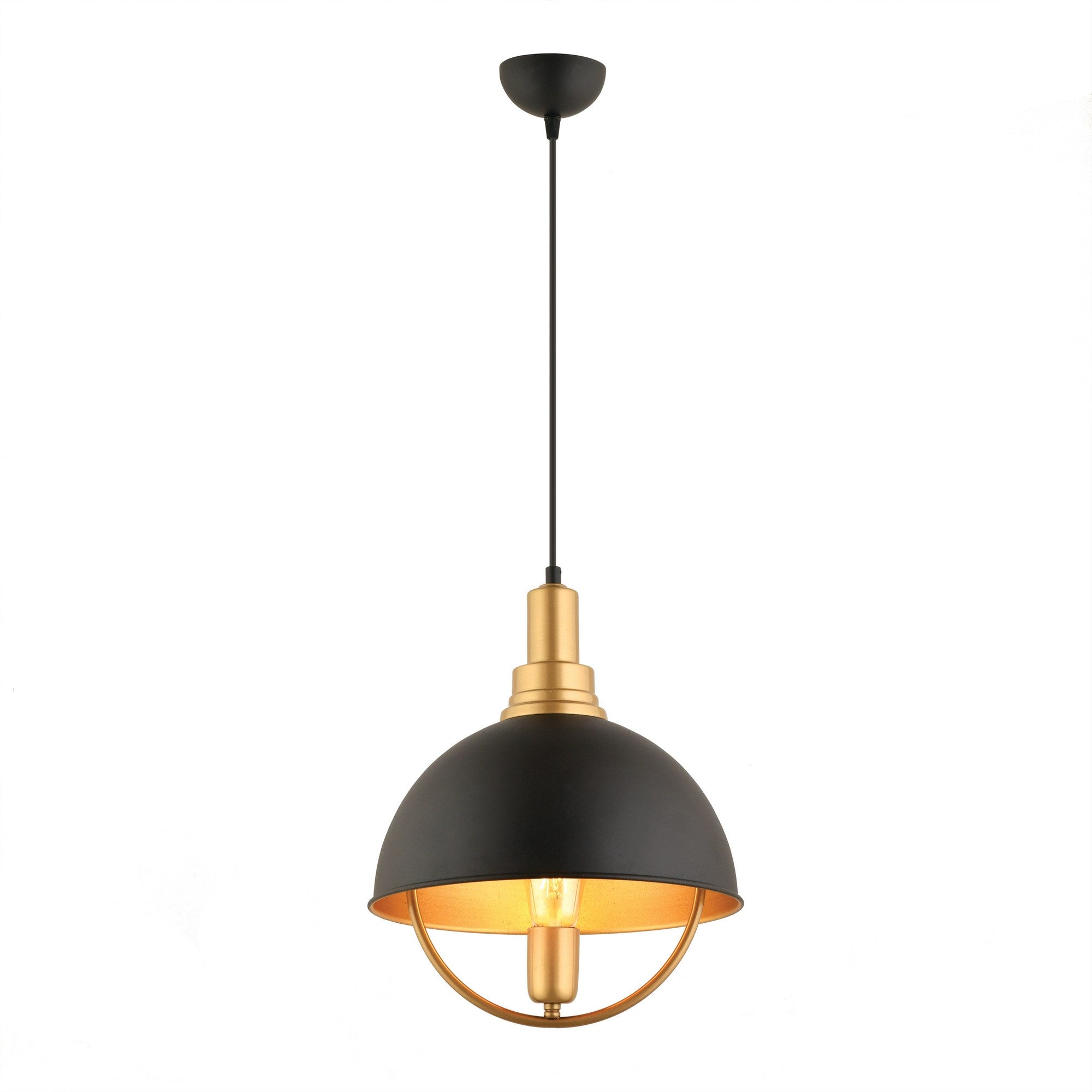 Candeeiro de Teto  - YM - 1 SY - Preto