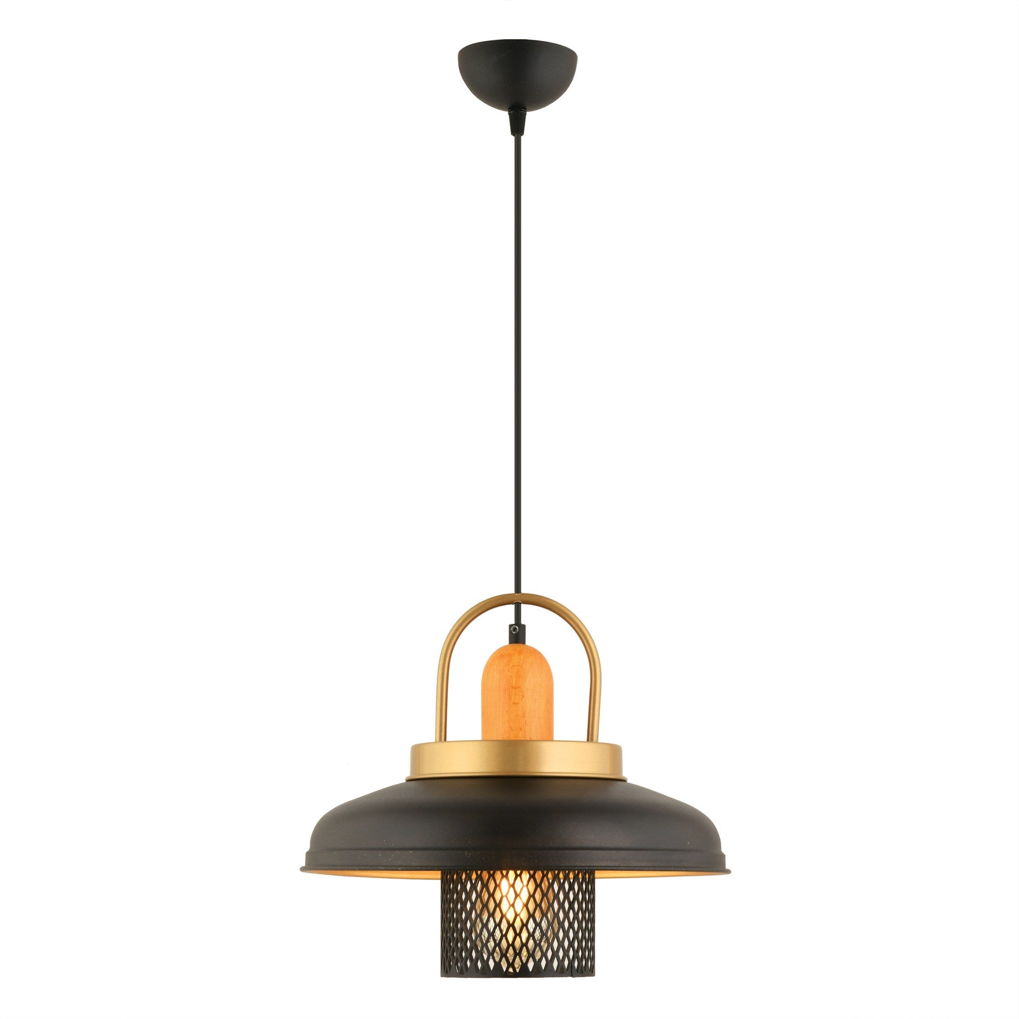 Candeeiro de Teto  - YM - 4 - Preto