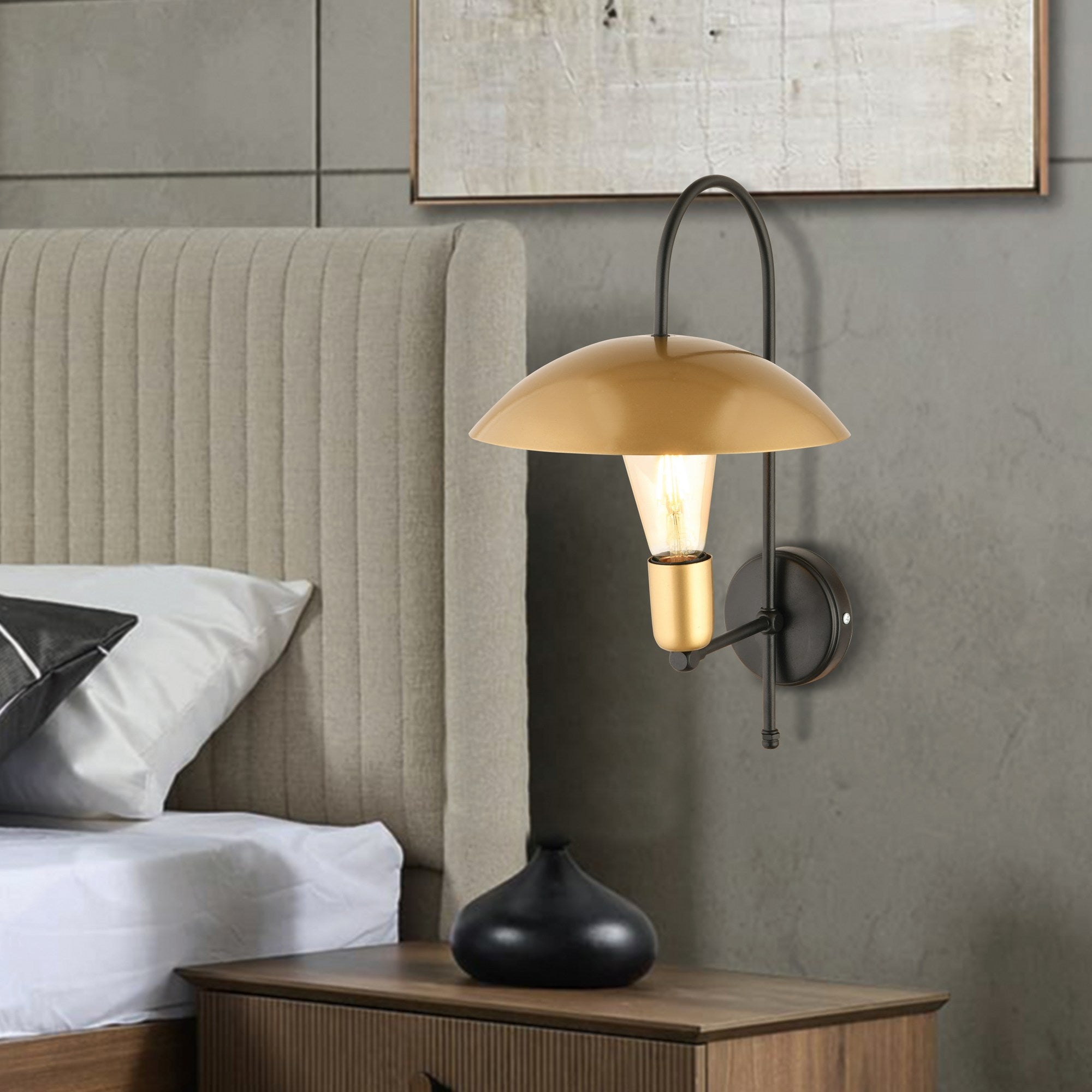 Candeeiro de Parede-AP-33-Ouro