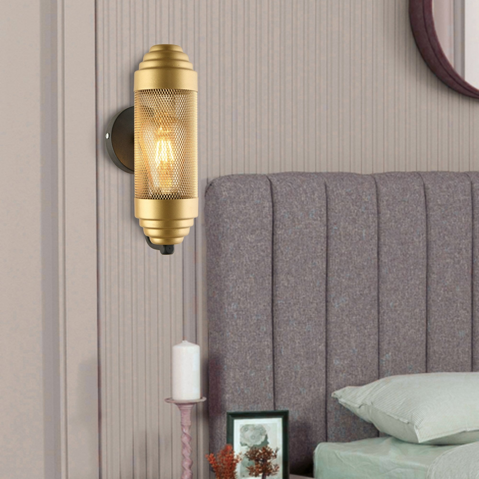 Candeeiro de Parede-AP-36-Ouro