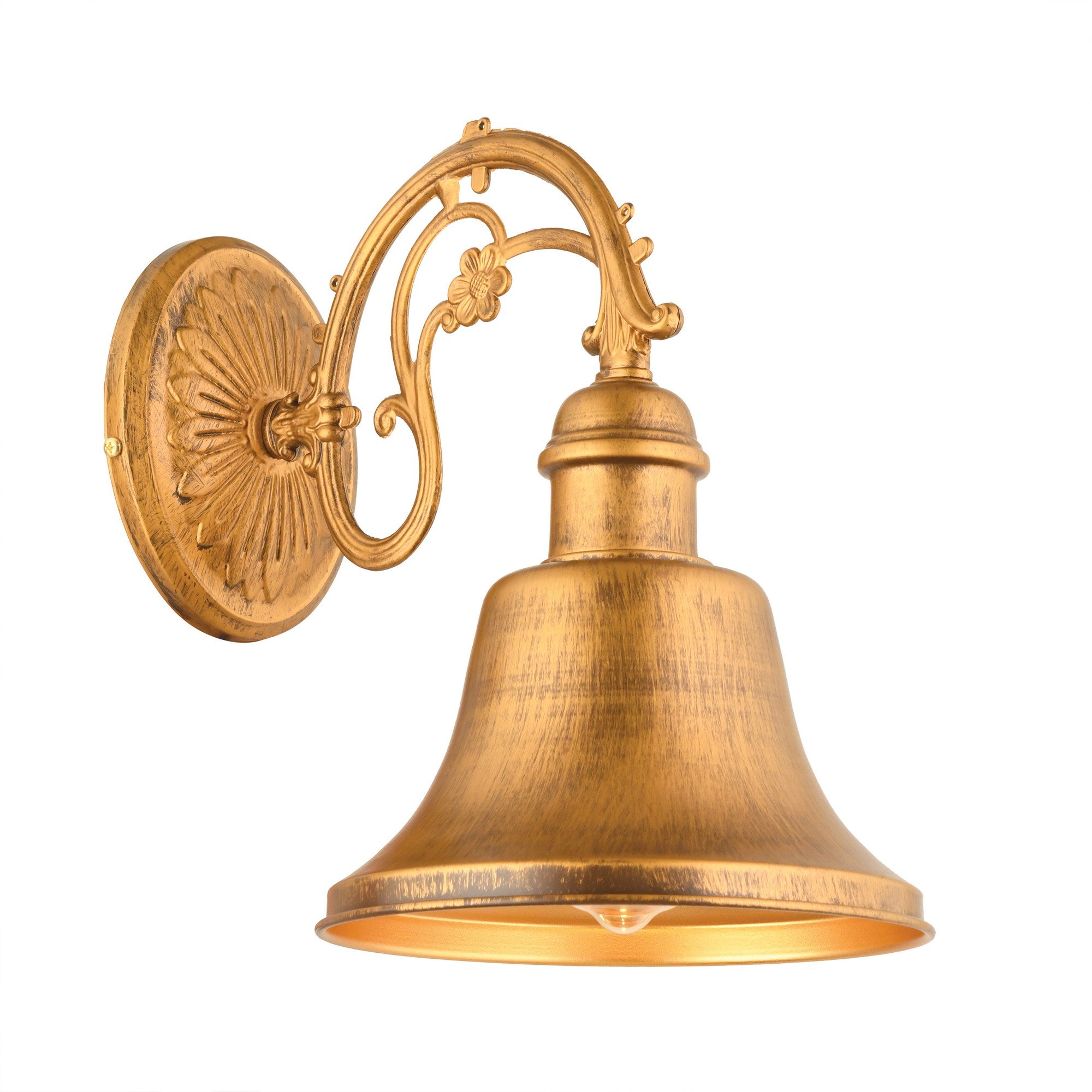 Candeeiro de Parede-AP-40-Ouro Vintage