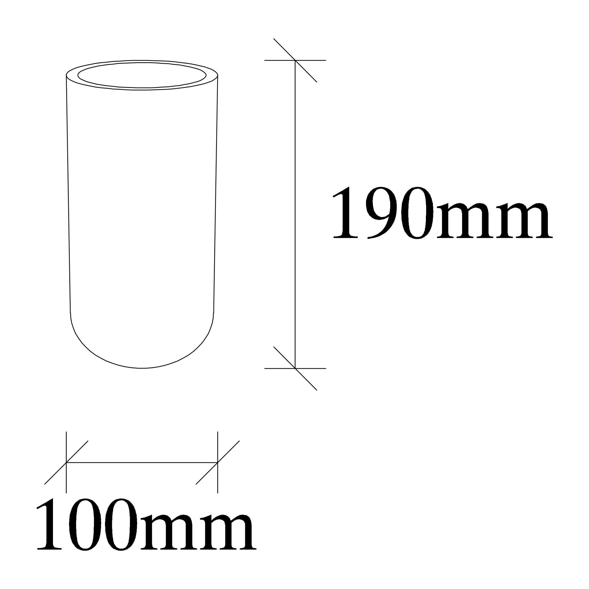 Candeeiro de Mesa elegante de madeira, 10 x 10 cm, altura 19 cm | Soquete E27, máx. 40 W, cabo de 150 cm | Design elegante em cor sólida para decoração de casa de campo