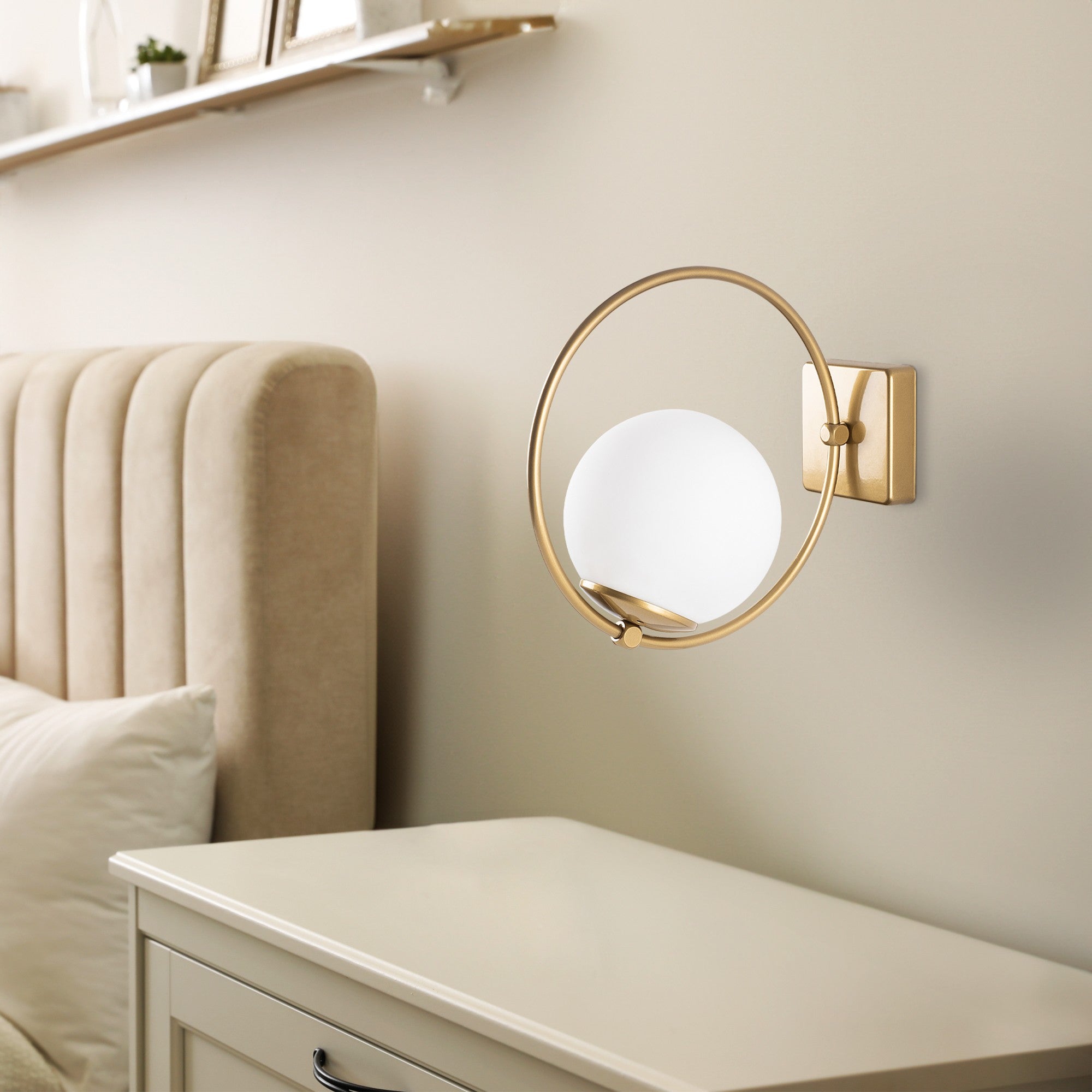 Candeeiro de Parede-Dolunay-Ouro