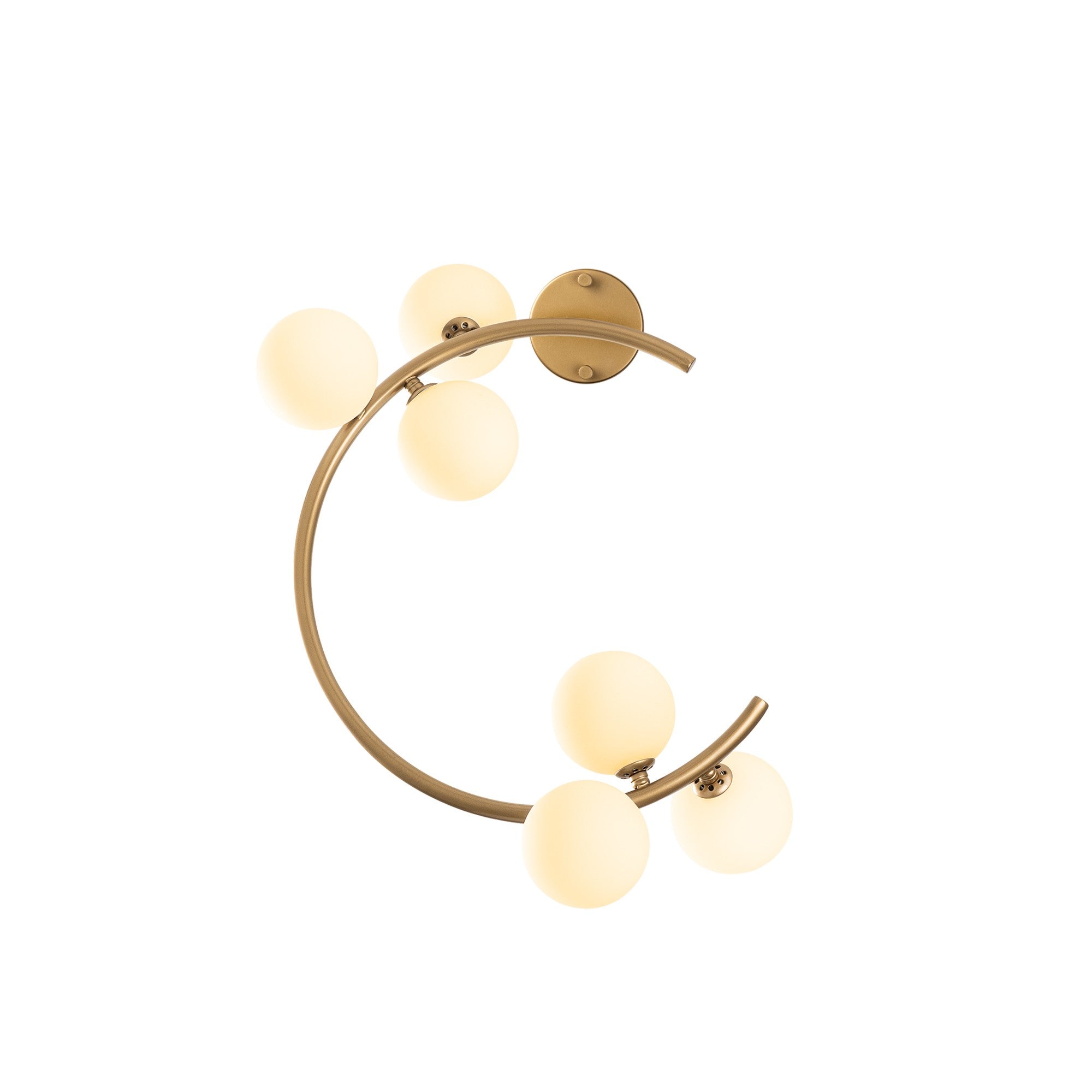 Candeeiro de Parede-Luminar-Ouro