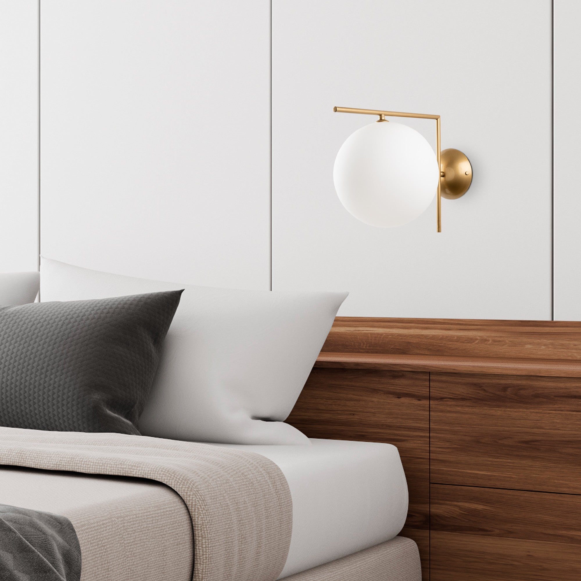 Candeeiro de Parede-Luminar-Ouro