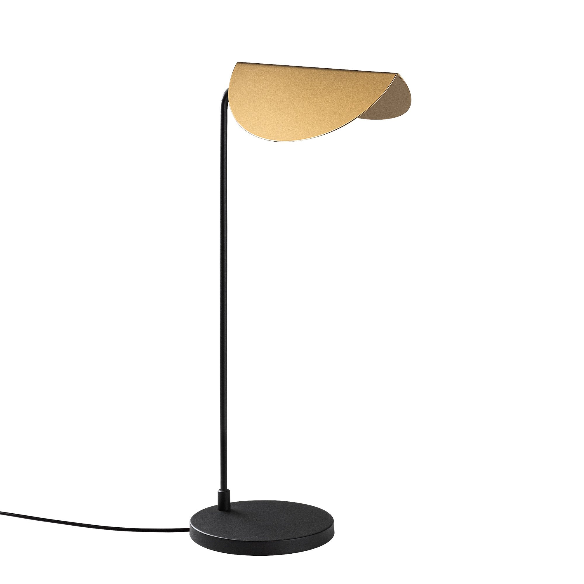Candeeiro de Mesa Preta Elegante, Corpo de Metal, 30 x 18 x 57 cm | Base Ø18, Cabo de 200 cm, Interruptor Liga/Desliga | Soquete E14, Máx. 40 W, Decoração Moderna para Casa