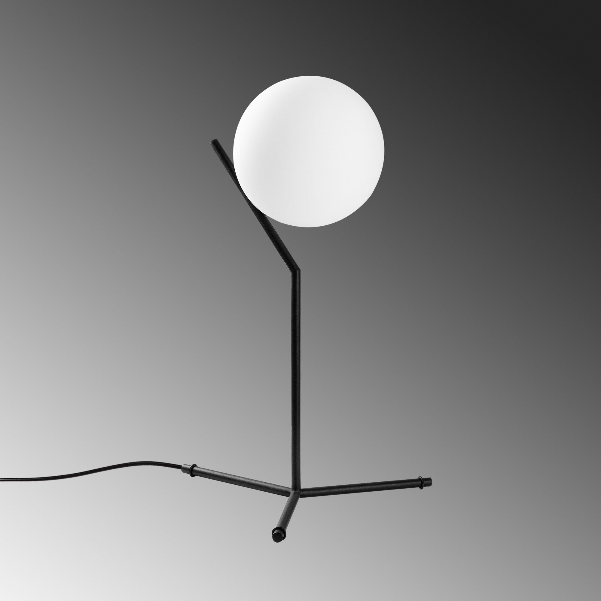 Candeeiro de mesa-Luminar-Preto