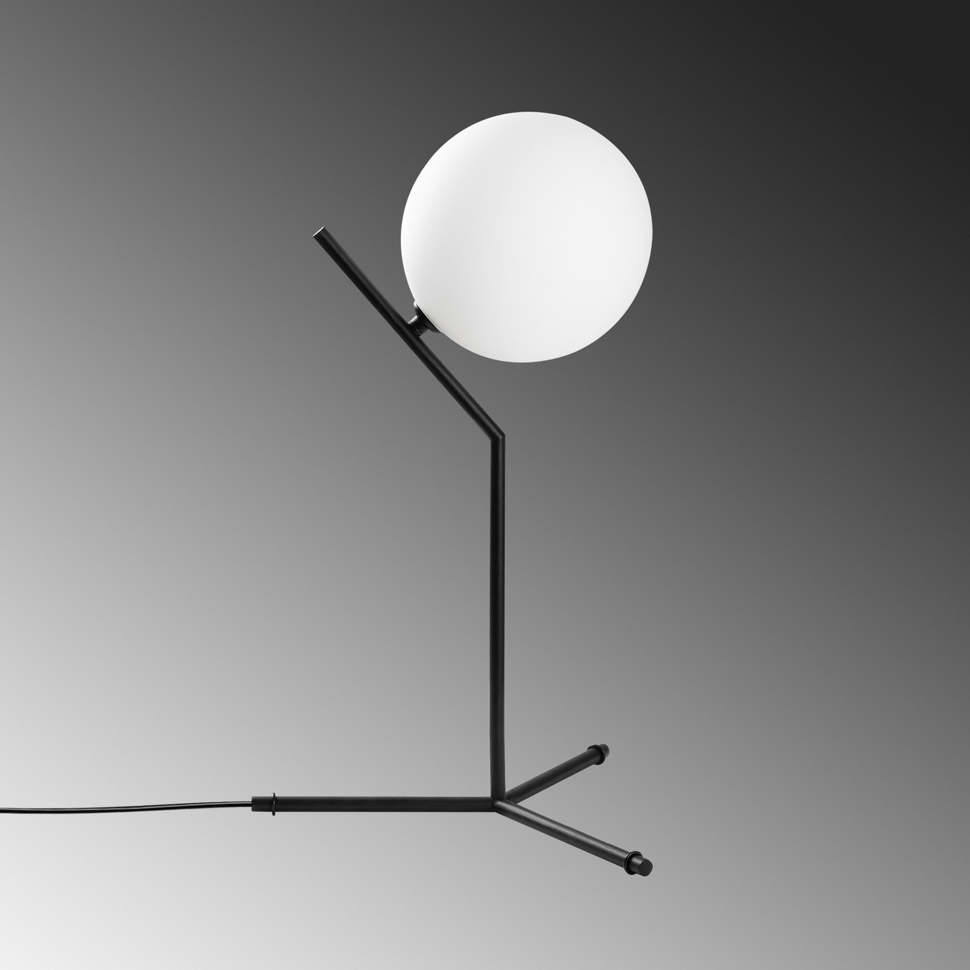 Candeeiro de mesa-Luminar-Preto