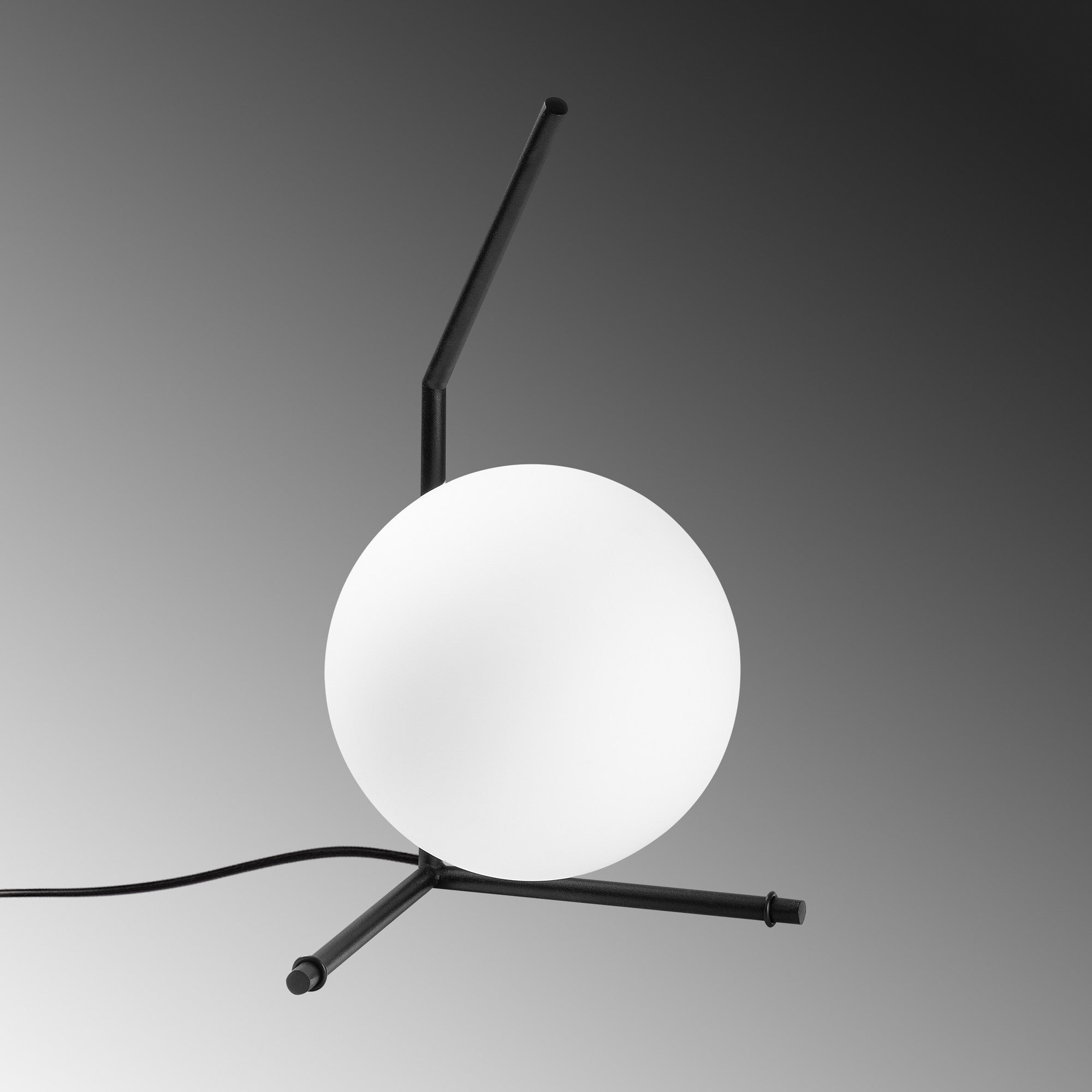 Candeeiro de mesa-Luminar-Preto