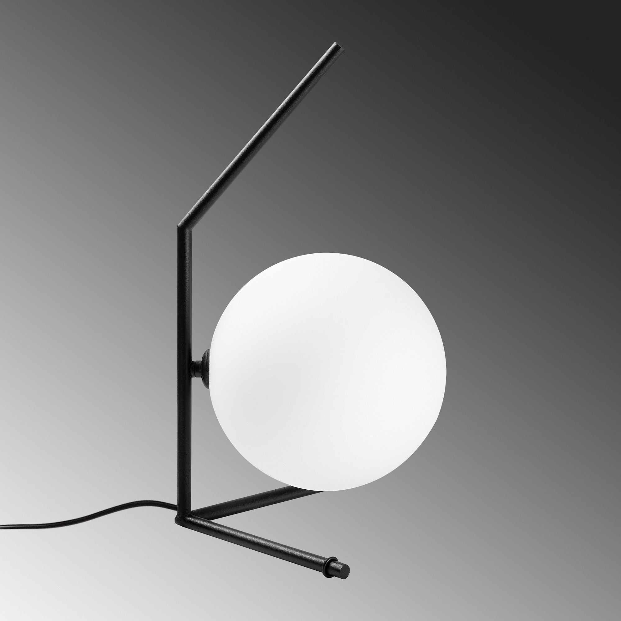 Candeeiro de mesa-Luminar-Preto