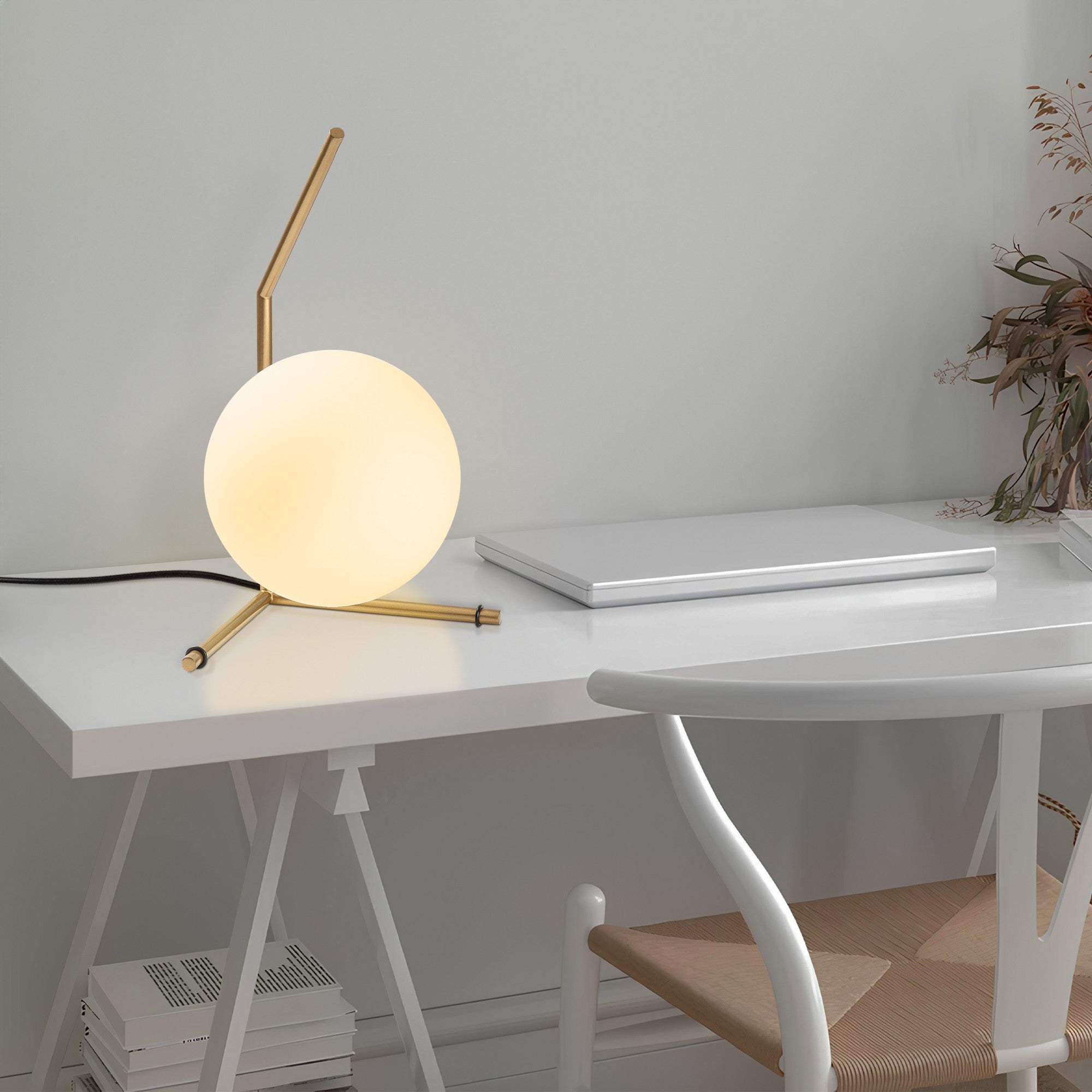 Candeeiro de mesa-Luminar-Ouro