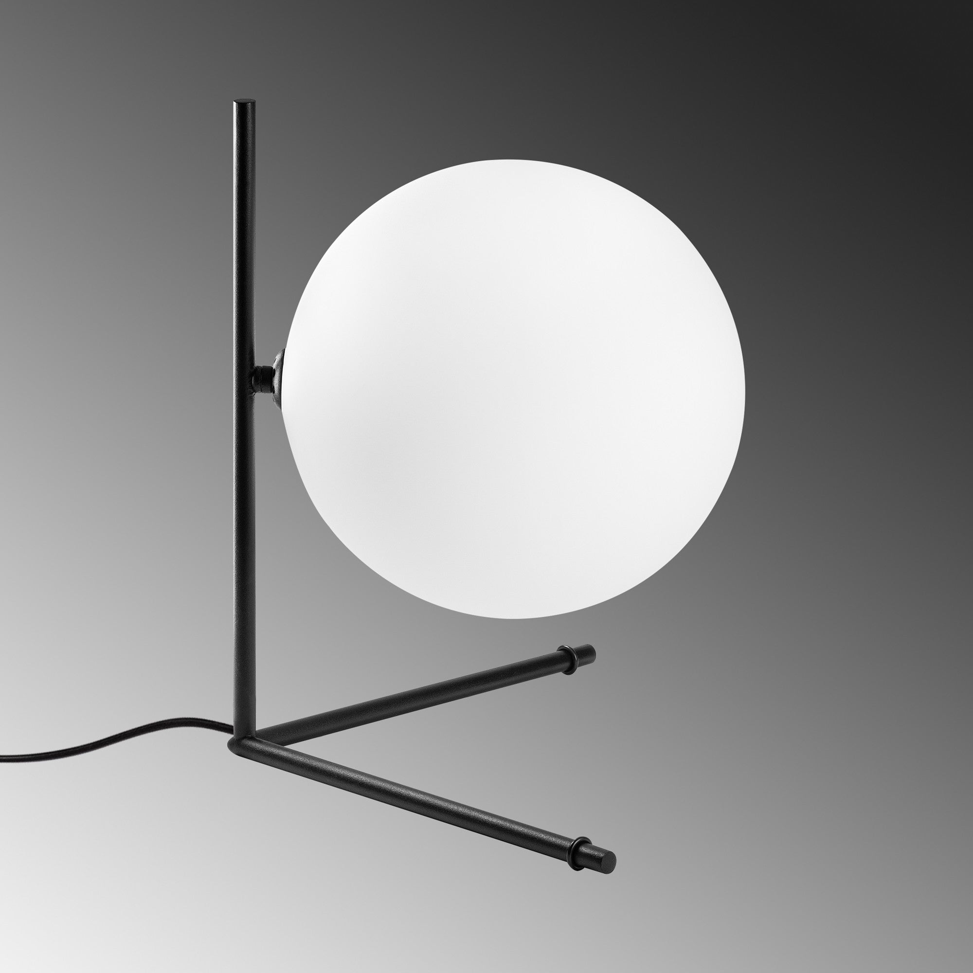 Candeeiro de mesa-Luminar-Preto