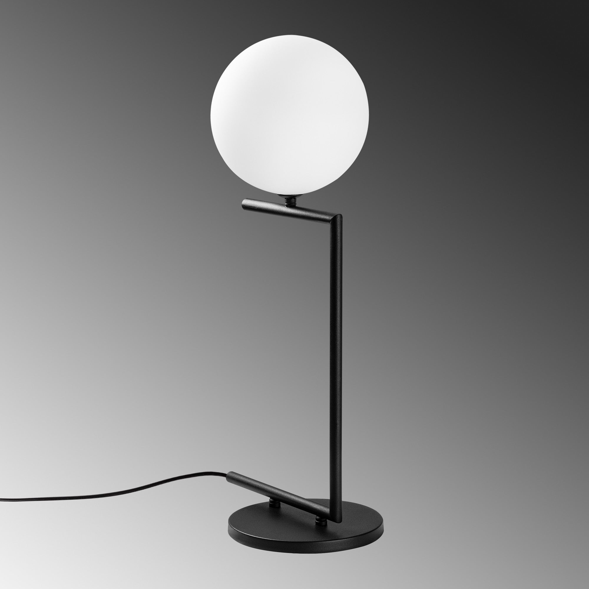 Candeeiro de mesa-Luminar-Preto