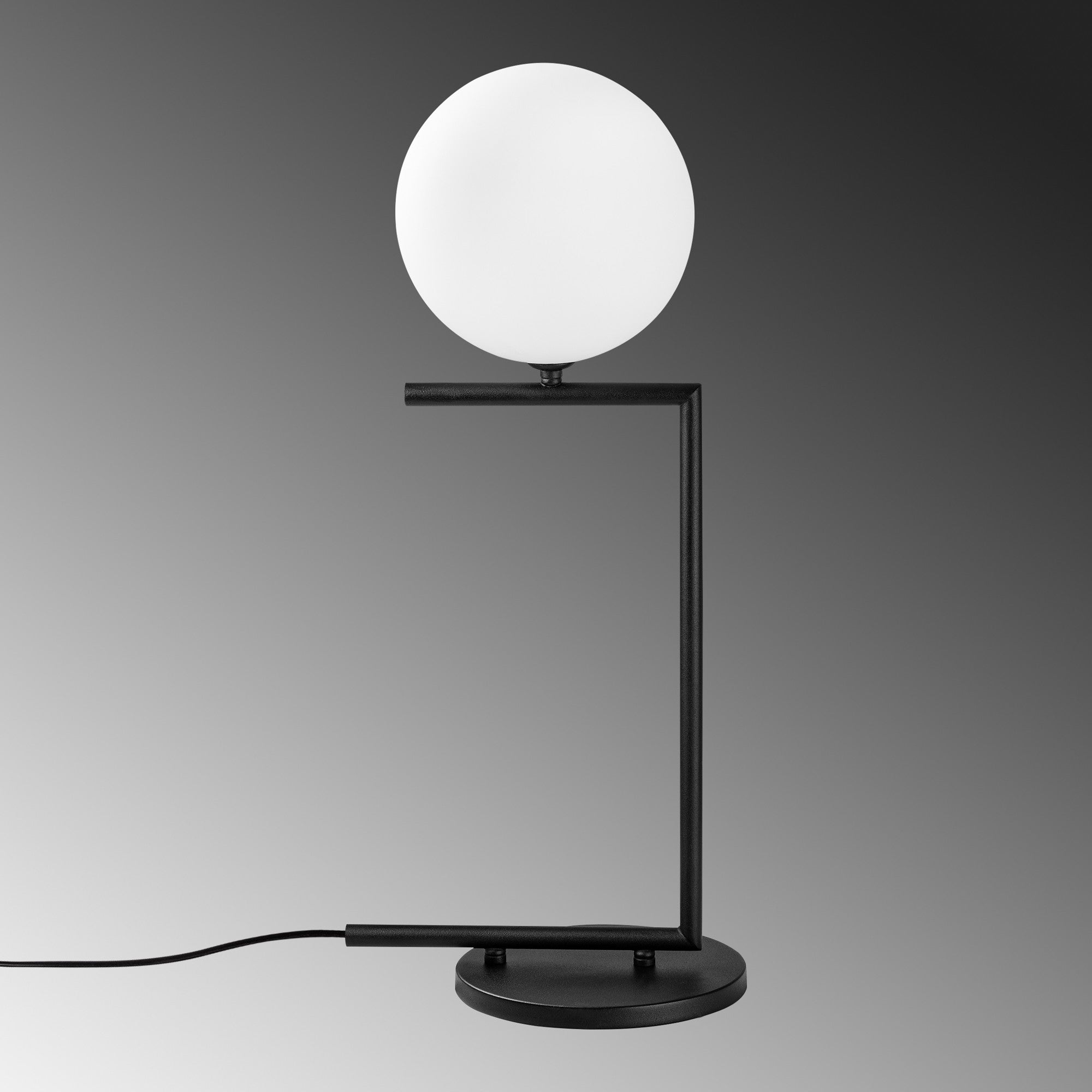 Candeeiro de mesa-Luminar-Preto