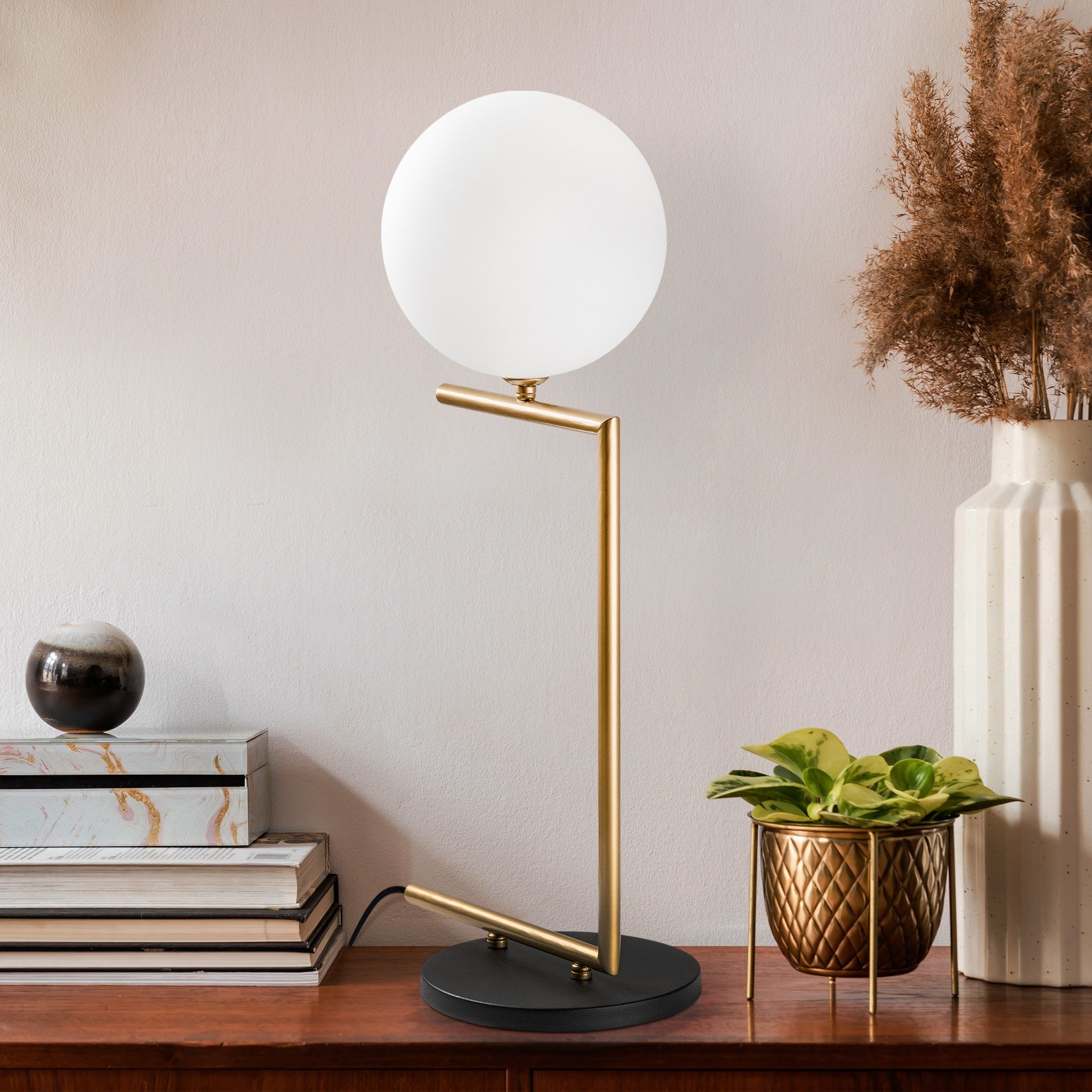 Candeeiro de mesa-Luminar-Ouro