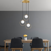 Candeeiro de Teto  - Dolunay - Ouro