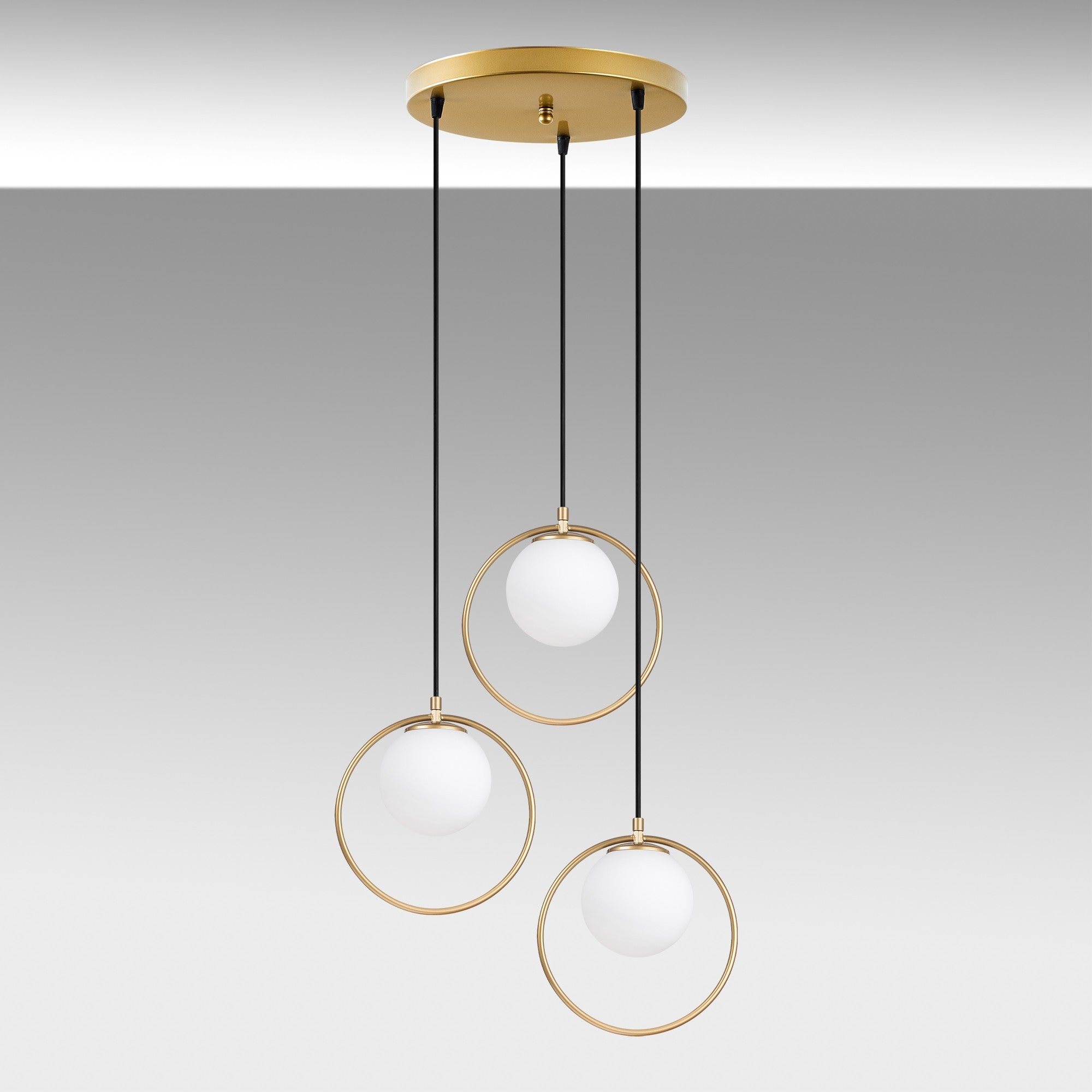 Candeeiro de Teto  - Dolunay - Ouro