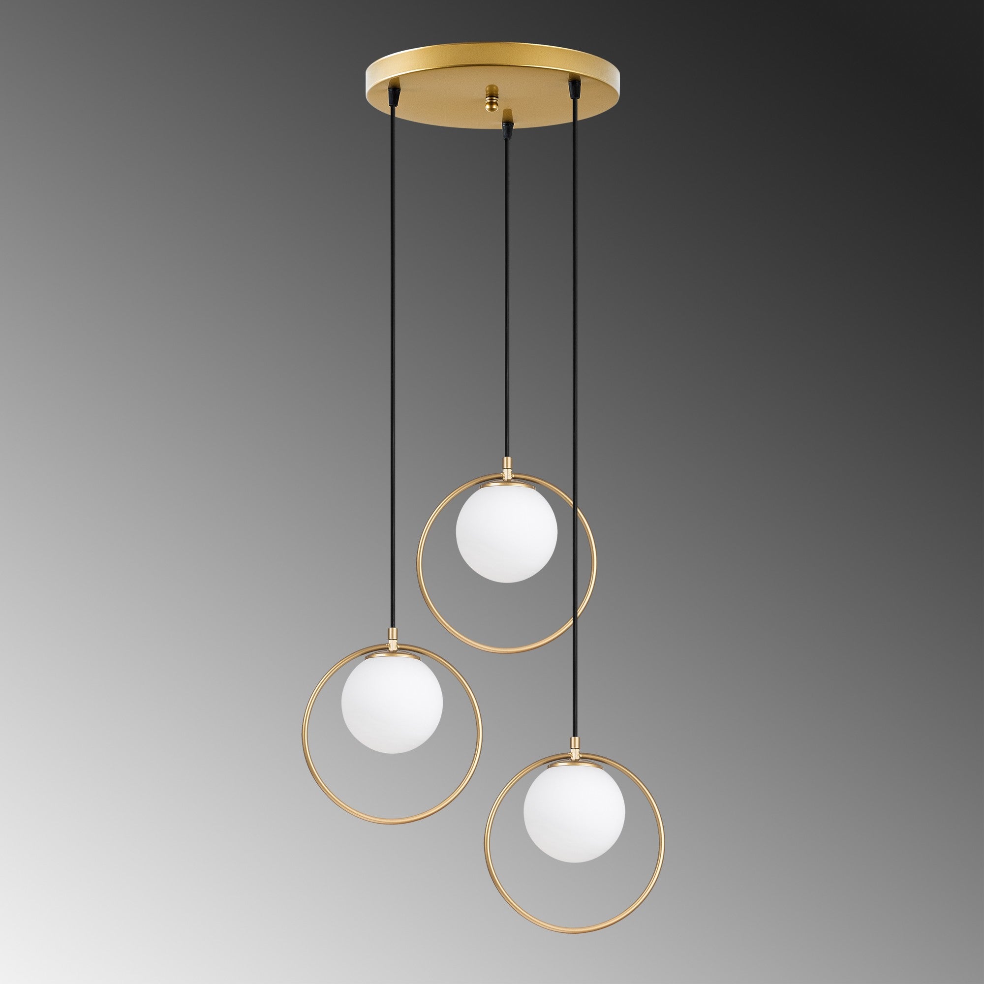 Candeeiro de Teto  - Dolunay - Ouro