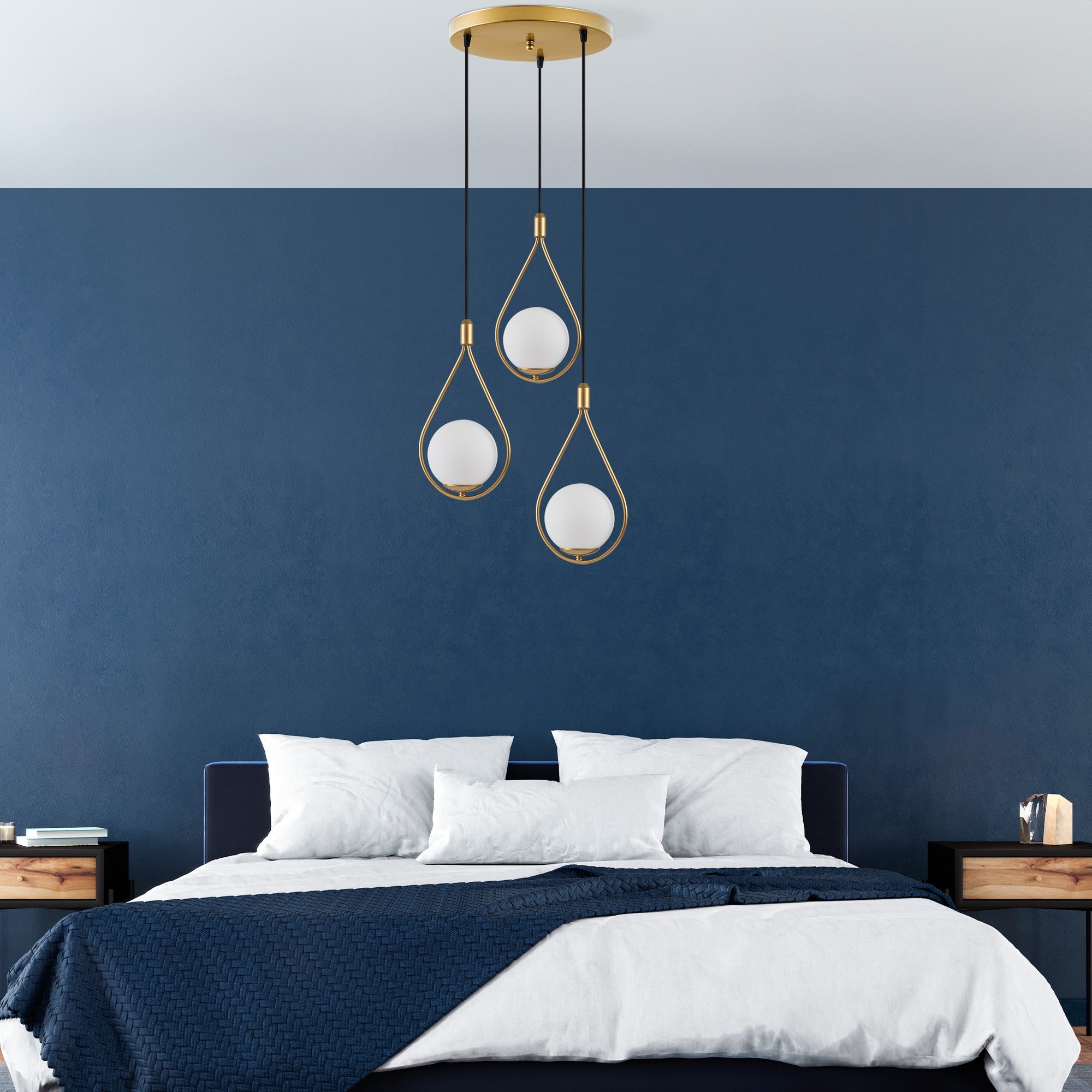 Candeeiro de Teto  - Mudonı - Ouro