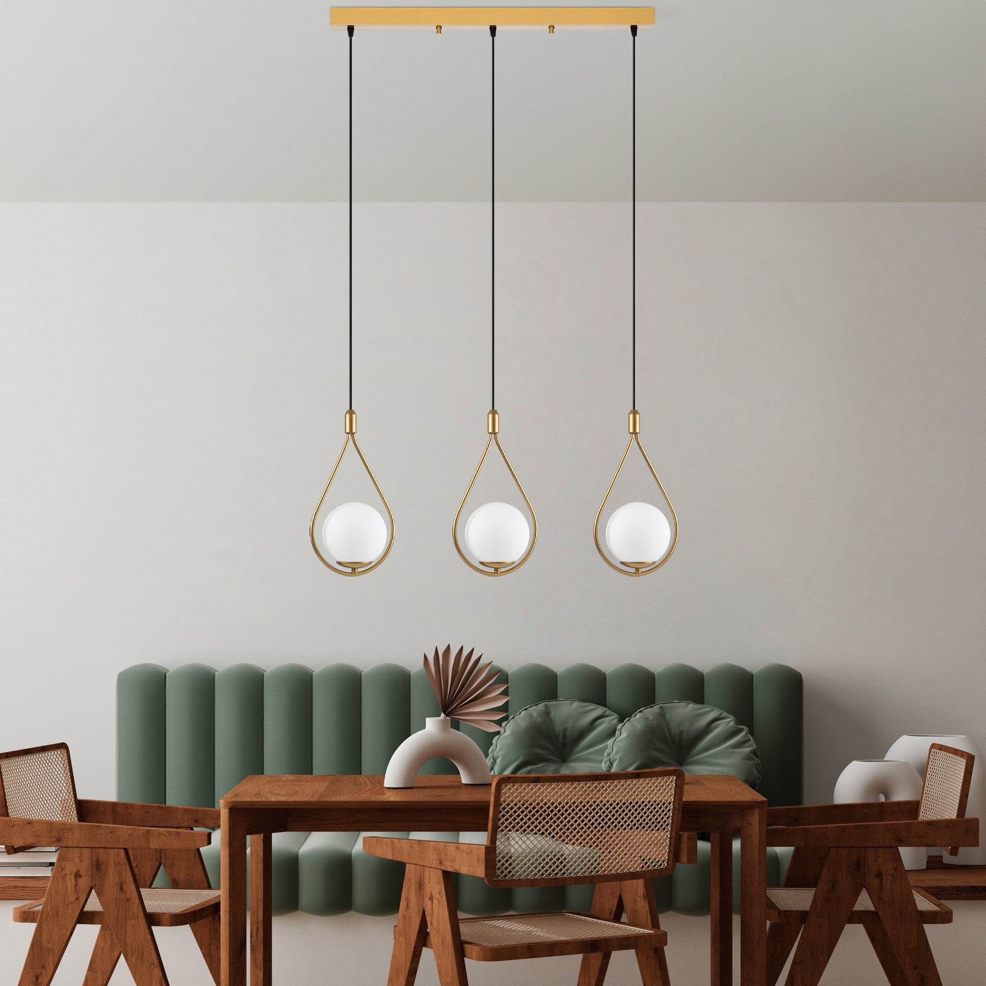 Candeeiro de Teto  - Mudonı - Ouro