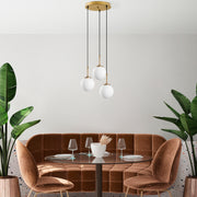 Candeeiro de Teto  - Orbıtal - Ouro