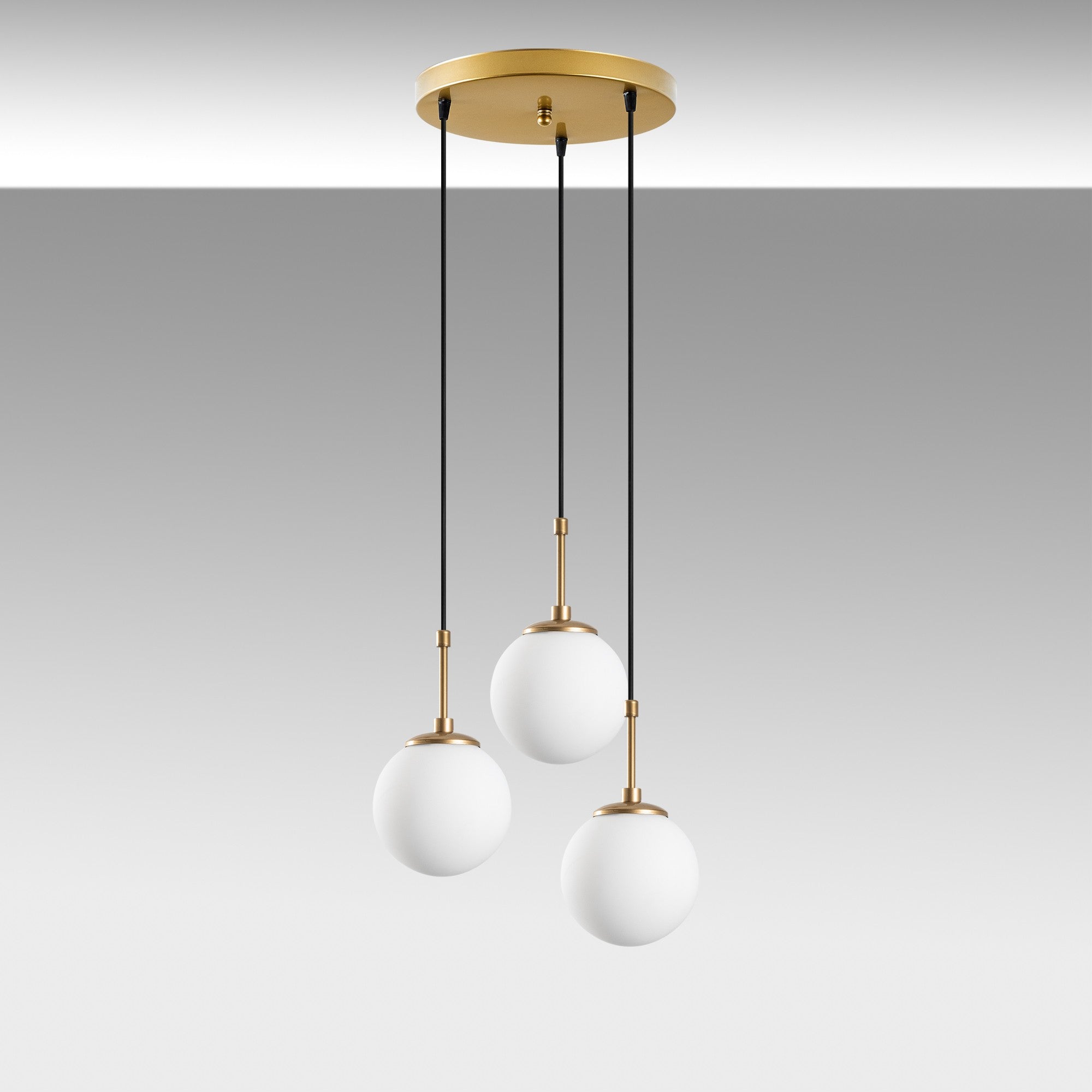 Candeeiro de Teto  - Orbıtal - Ouro