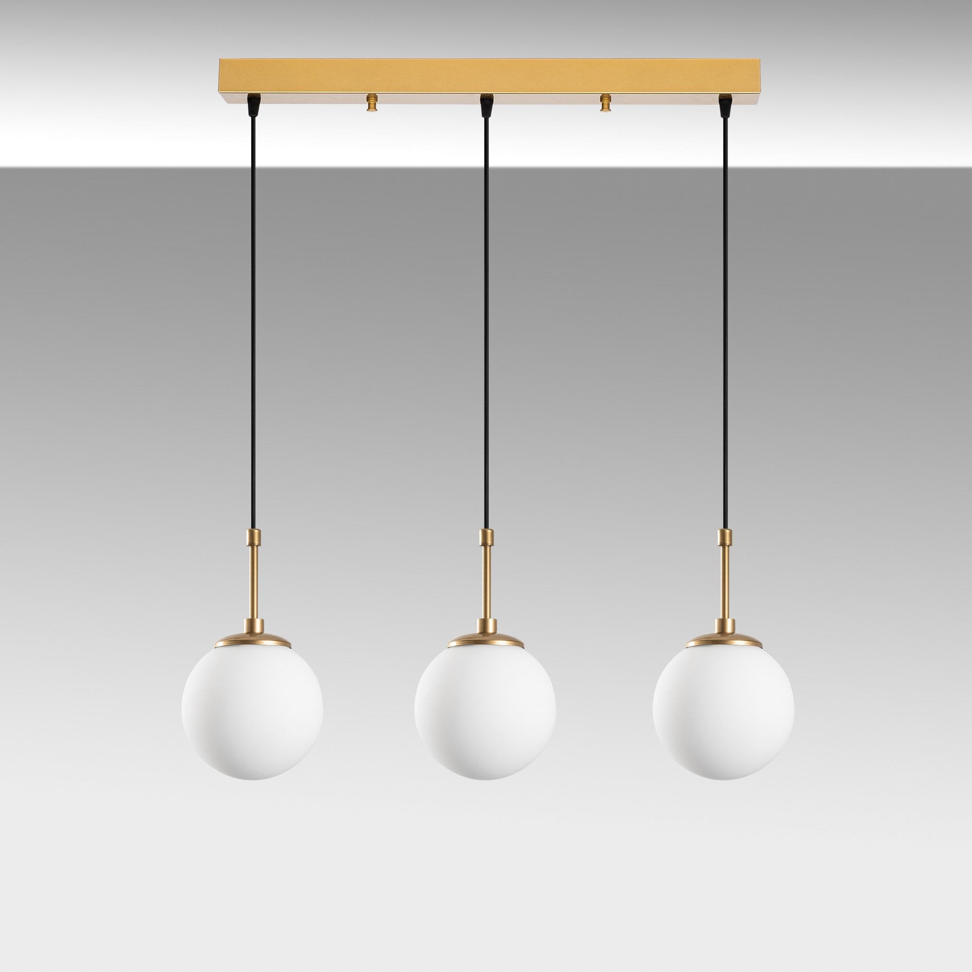 Candeeiro de Teto  - Orbıtal - Ouro