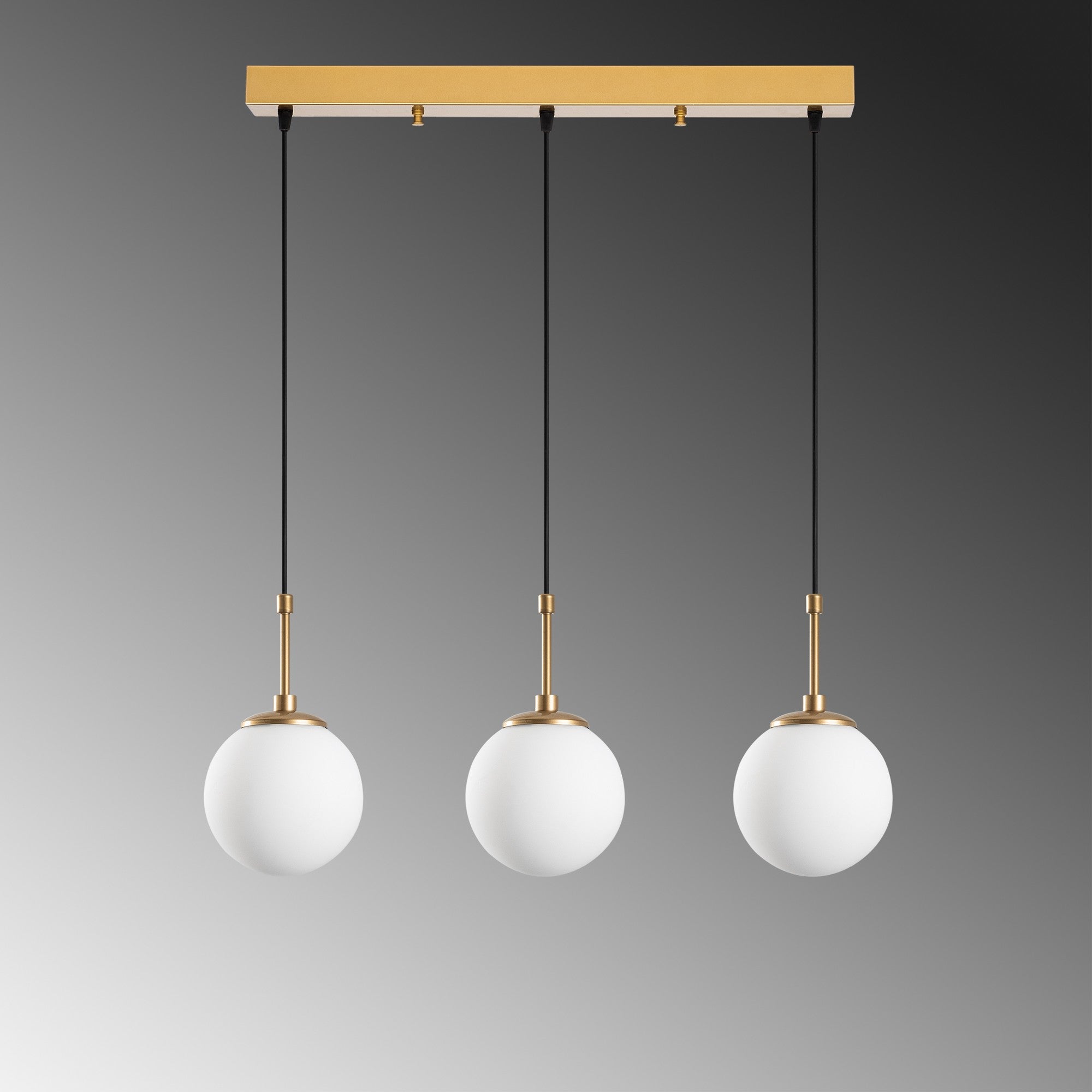 Candeeiro de Teto  - Orbıtal - Ouro