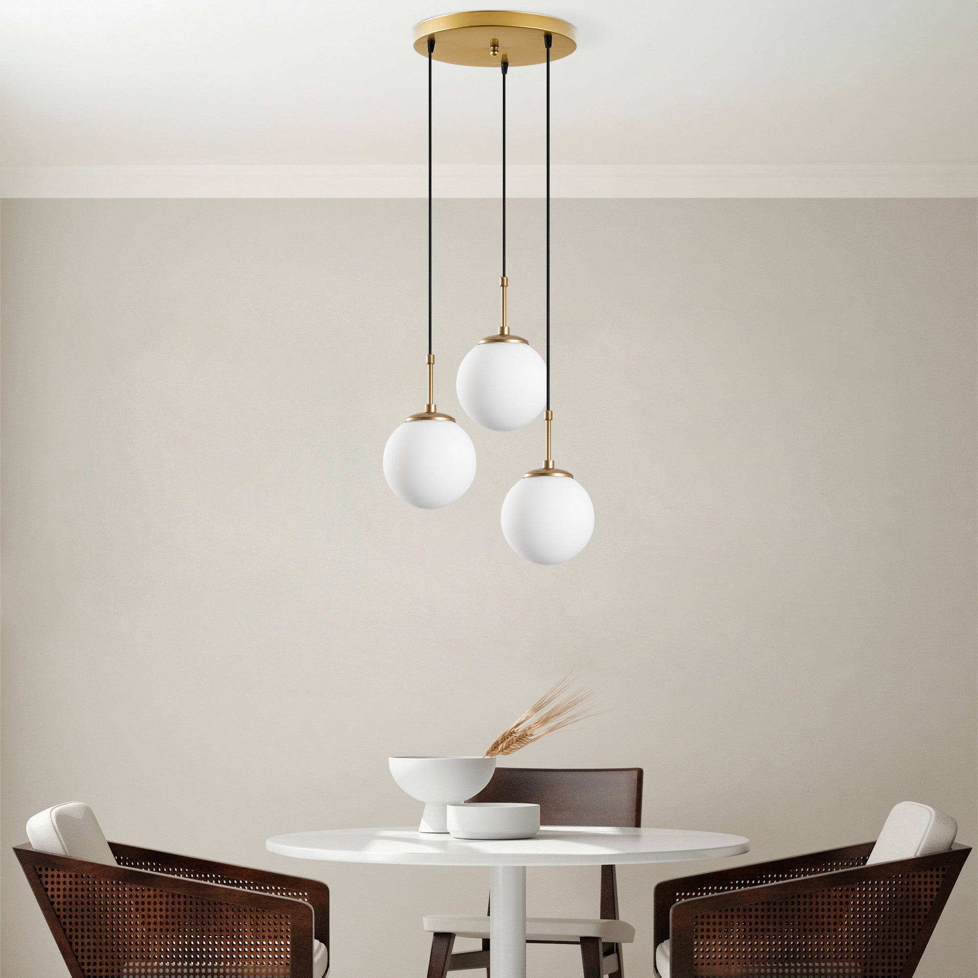 Candeeiro de Teto  - Orbıtal - Ouro