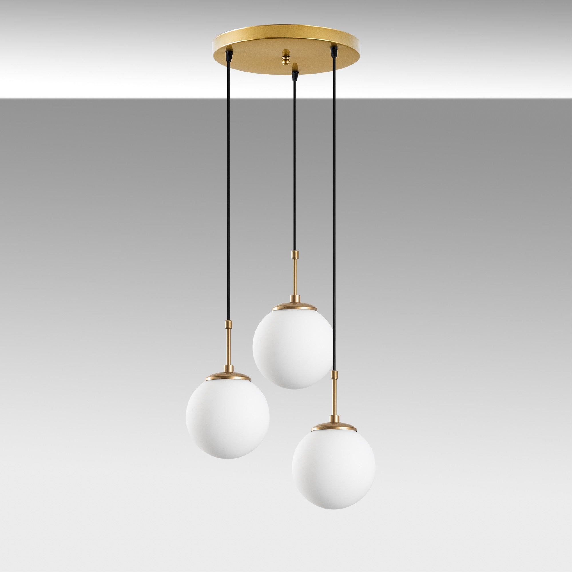 Candeeiro de Teto  - Orbıtal - Ouro