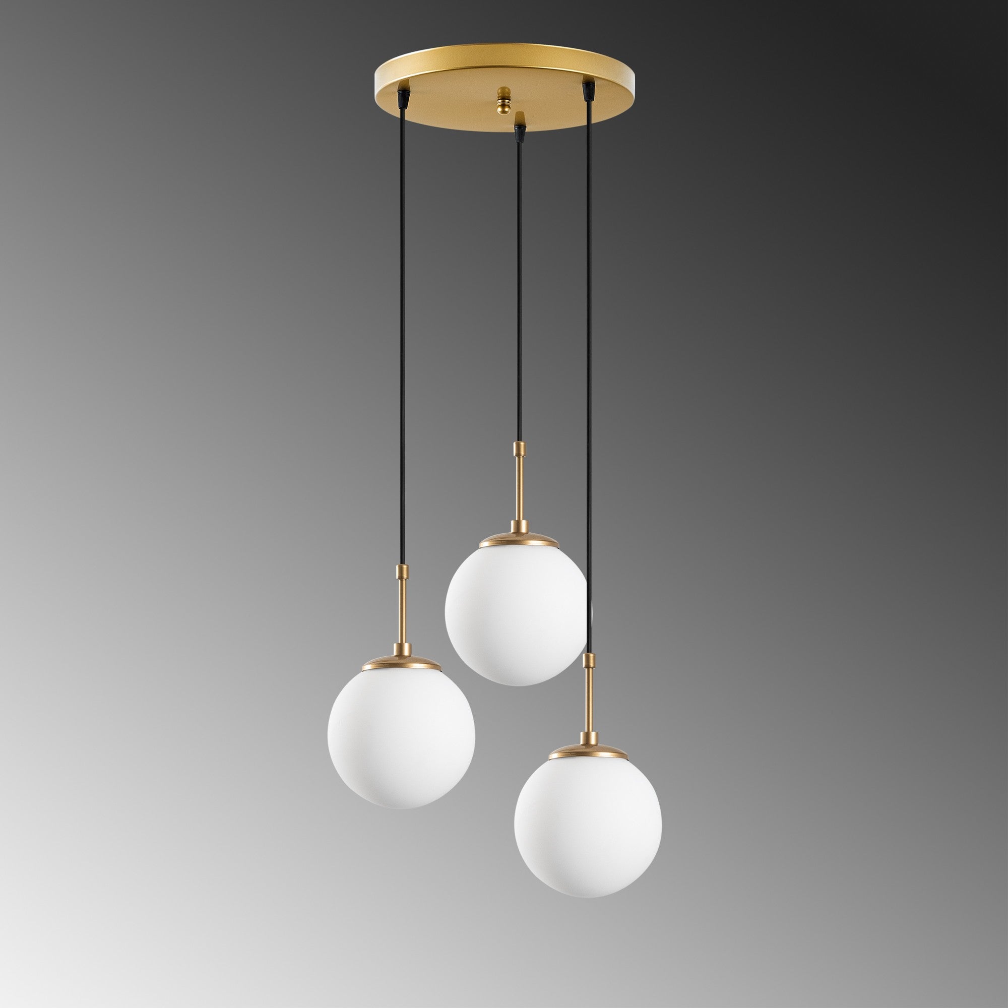 Candeeiro de Teto  - Orbıtal - Ouro